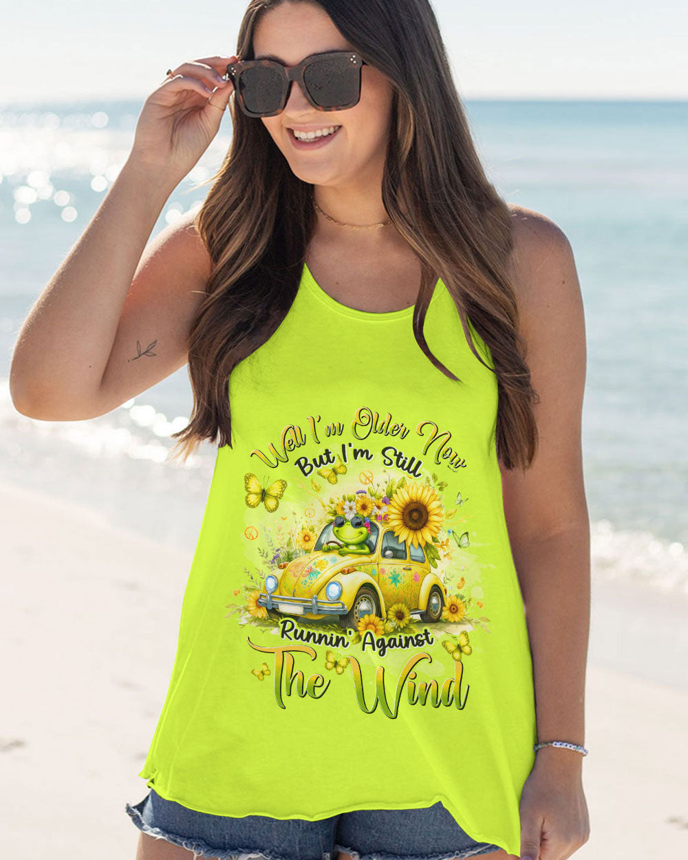 RUNNING AGAINST THE WIND FROG ALL OVER PRINT - TYHI0305243