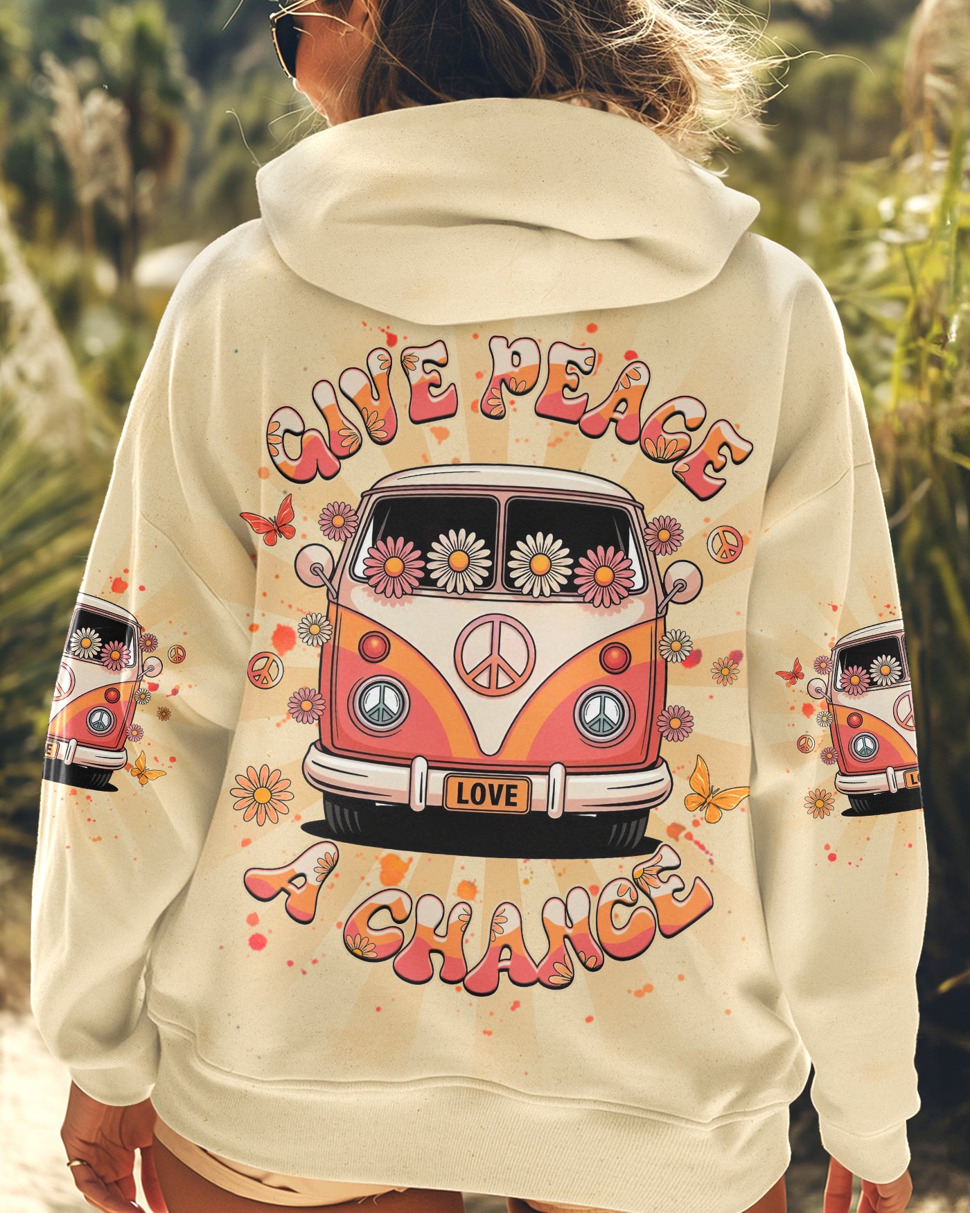 GIVE PEACE A CHANCE ALL OVER PRINT - YHHG0906254
