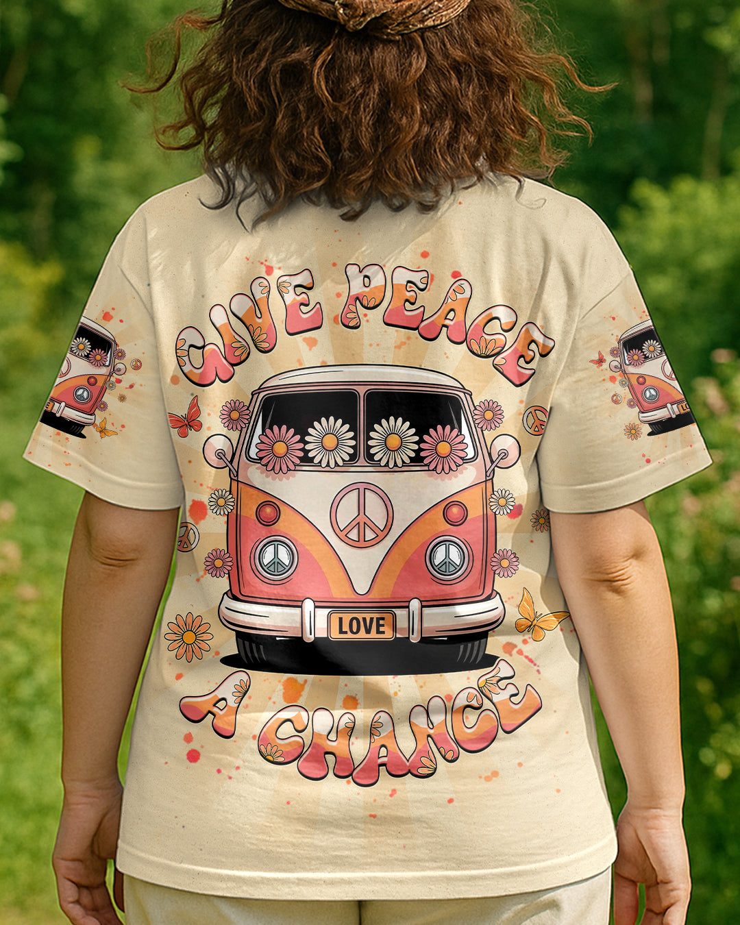 GIVE PEACE A CHANCE ALL OVER PRINT - YHHG0906254