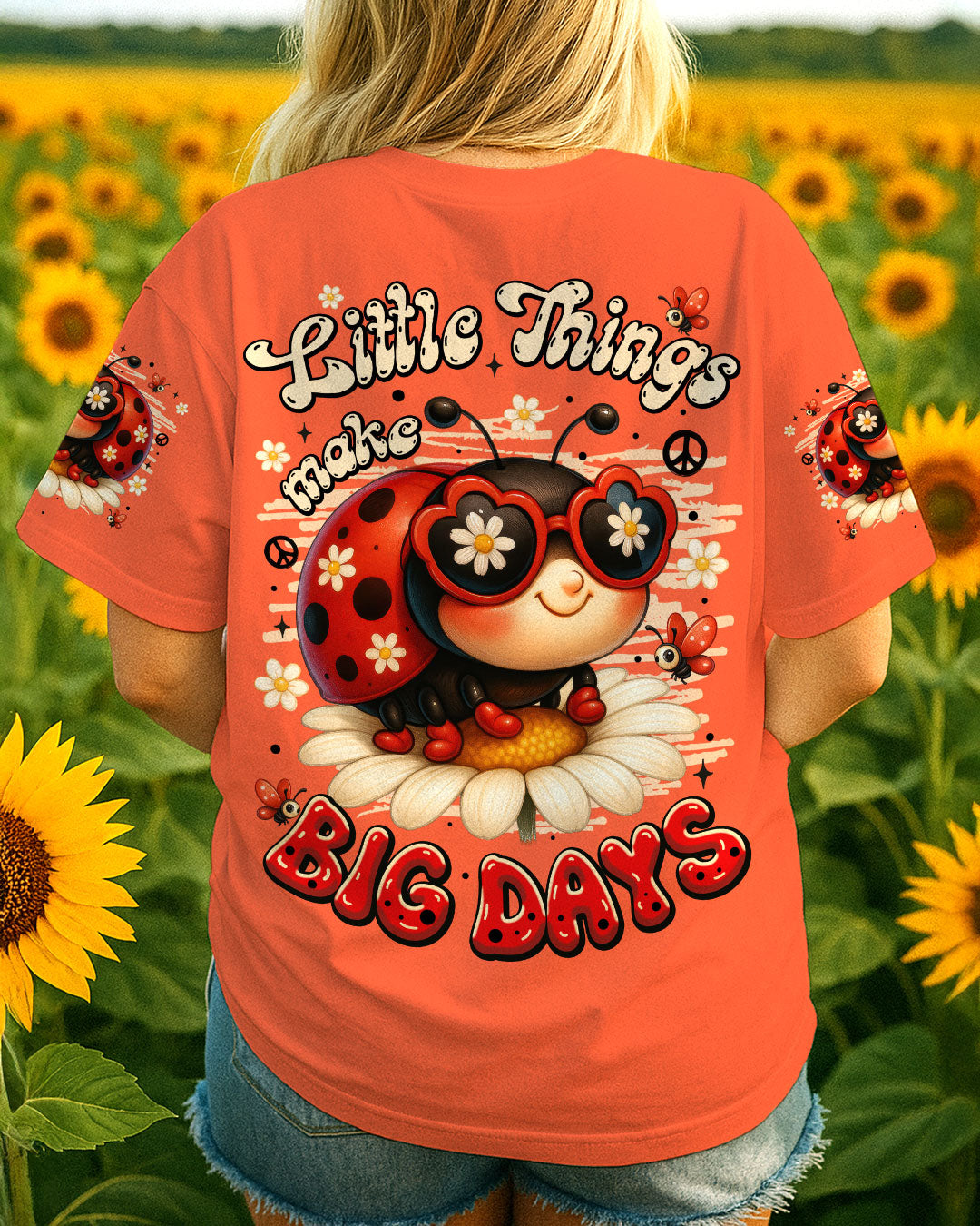 LITTLE THINGS MAKE BIG DAYS LADYBUG ALL OVER PRINT - TYTM0407252