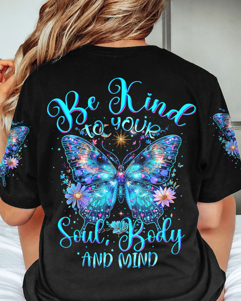 BE KIND TO YOUR MIND BUTTERFLY ALL OVER PRINT - TYTM1603241