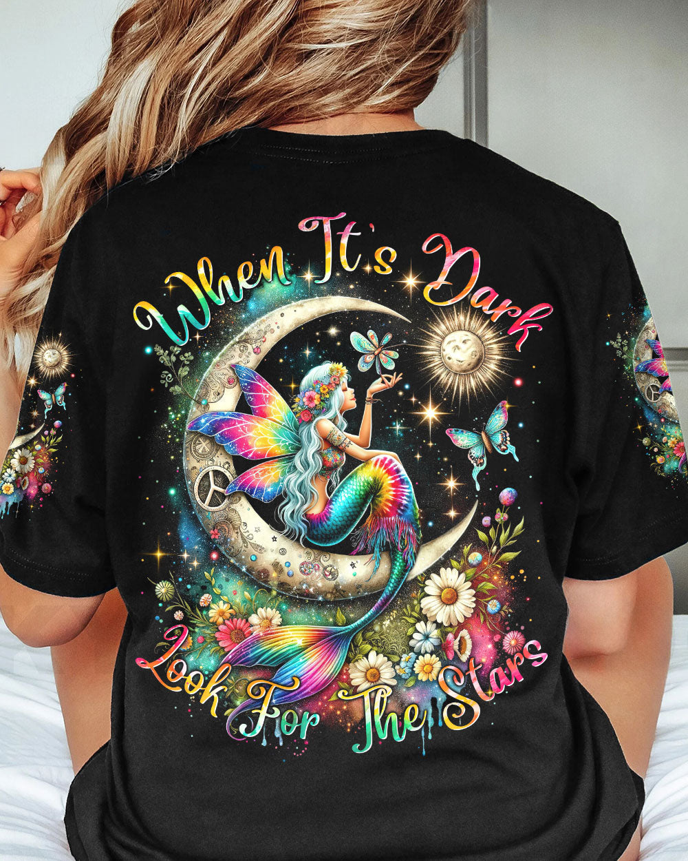 LOOK FOR THE STARS MERMAID ALL OVER PRINT - TYTM0501244