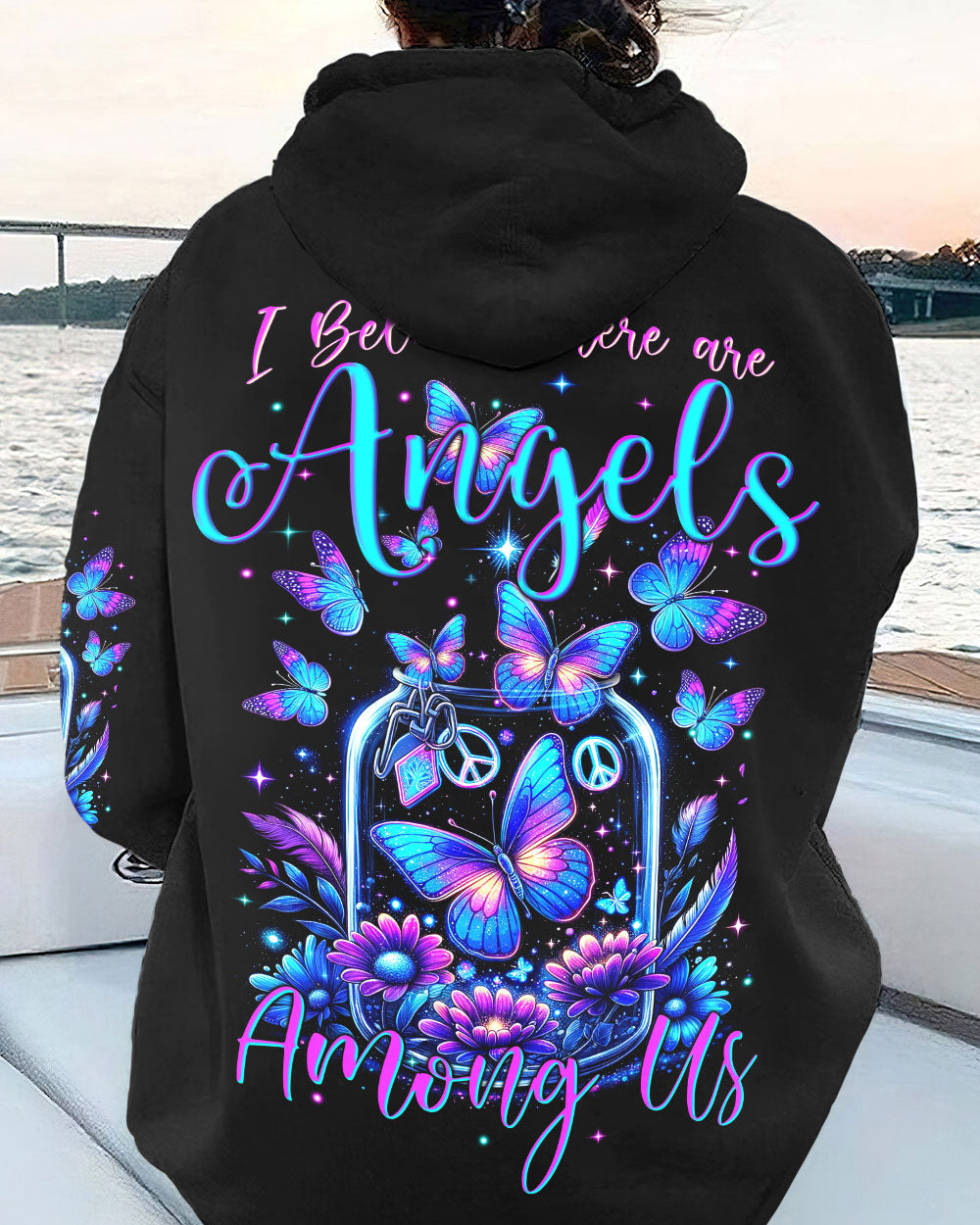 I BELIEVE THERE ARE ANGELS AMONG US ALL OVER PRINT - TYTM0202241