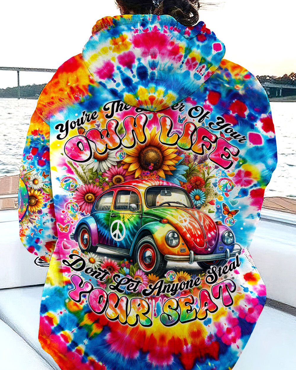 YOU'RE THE DRIVER OF YOUR OWN LIFE TIE DYE ALL OVER PRINT - TYTM2201243