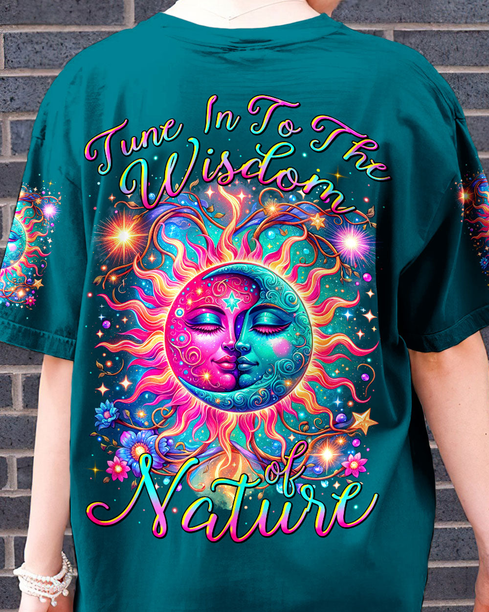 TUNE IN TO THE WISDOM OF NATURE ALL OVER PRINT - TYTM0801241