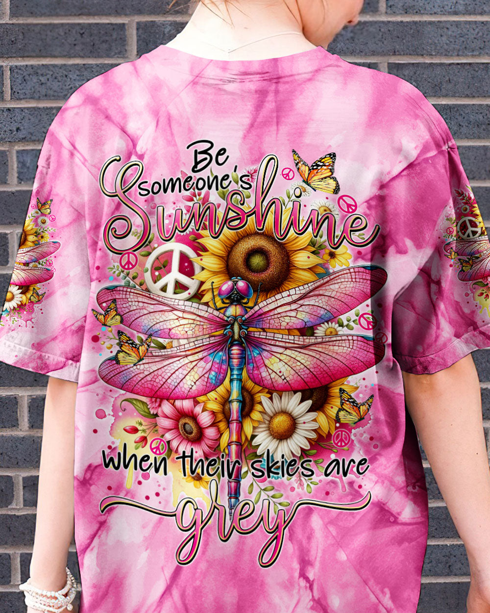 BE SOMEONE'S SUNSHINE DRAGONGLY ALL OVER PRINT - TYTM2812233