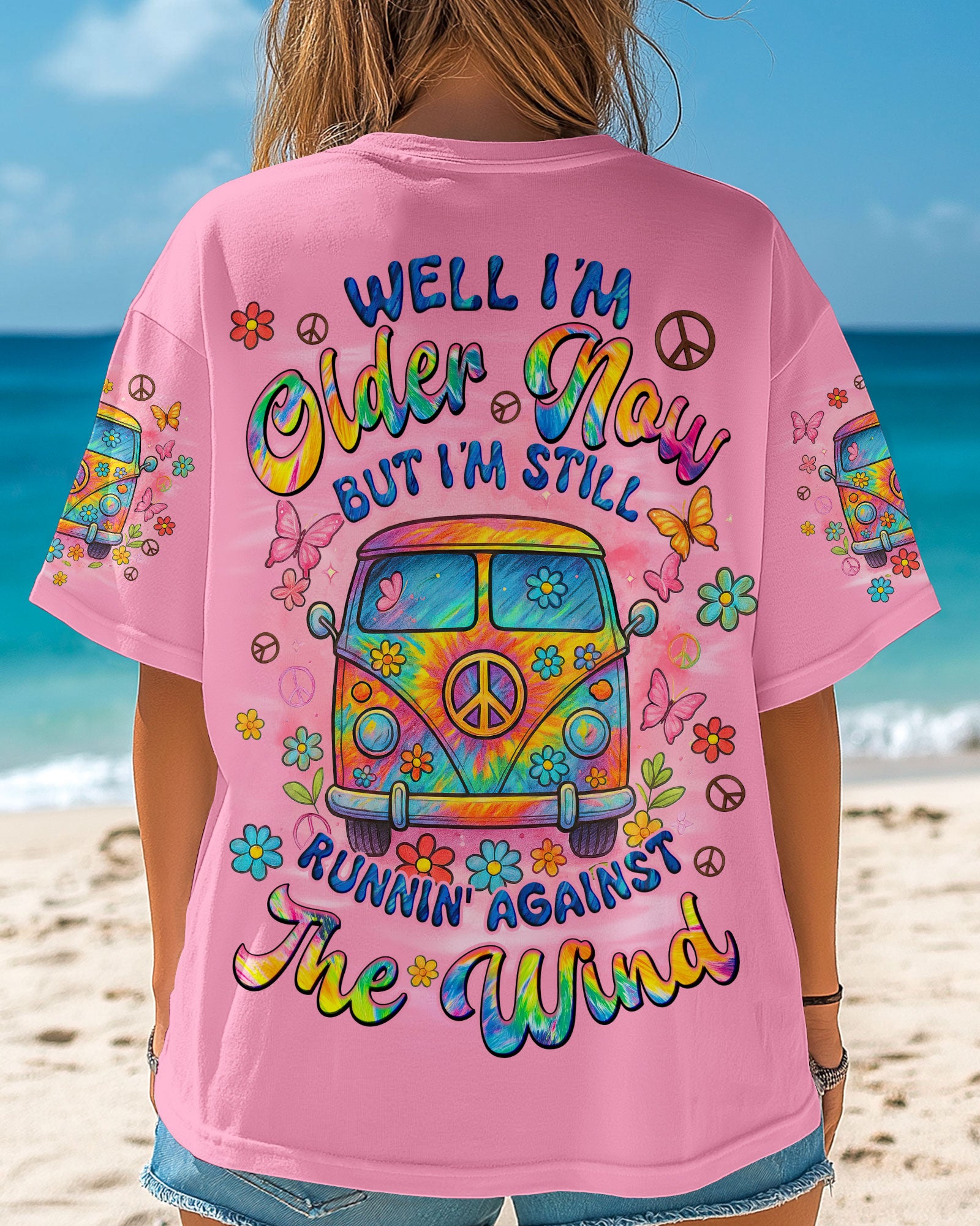 RUNNING AGAINST THE WIND ALL OVER PRINT - TYQY1405253