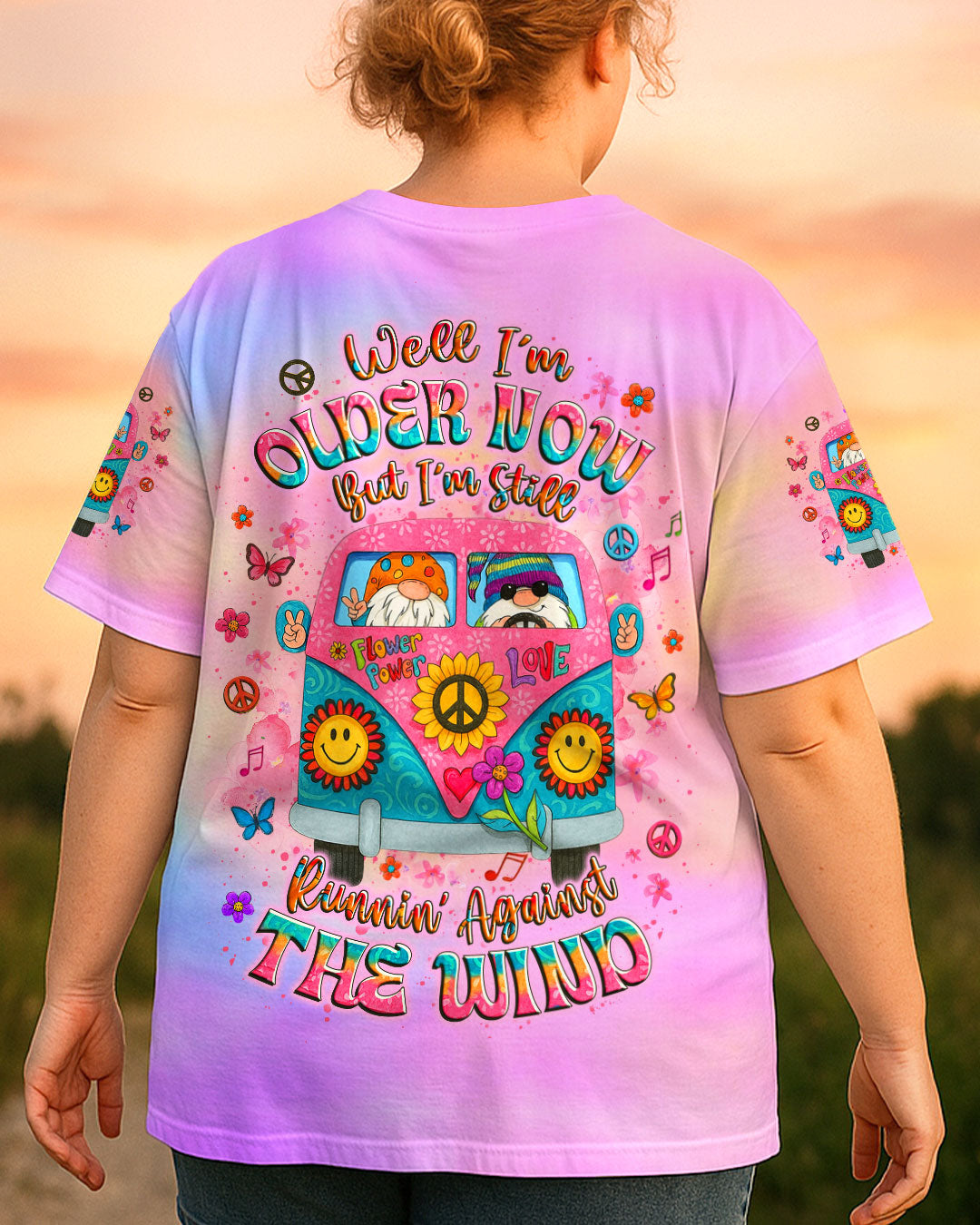 RUNNING AGAINST THE WIND GNOMES ALL OVER PRINT - YHLT1507253