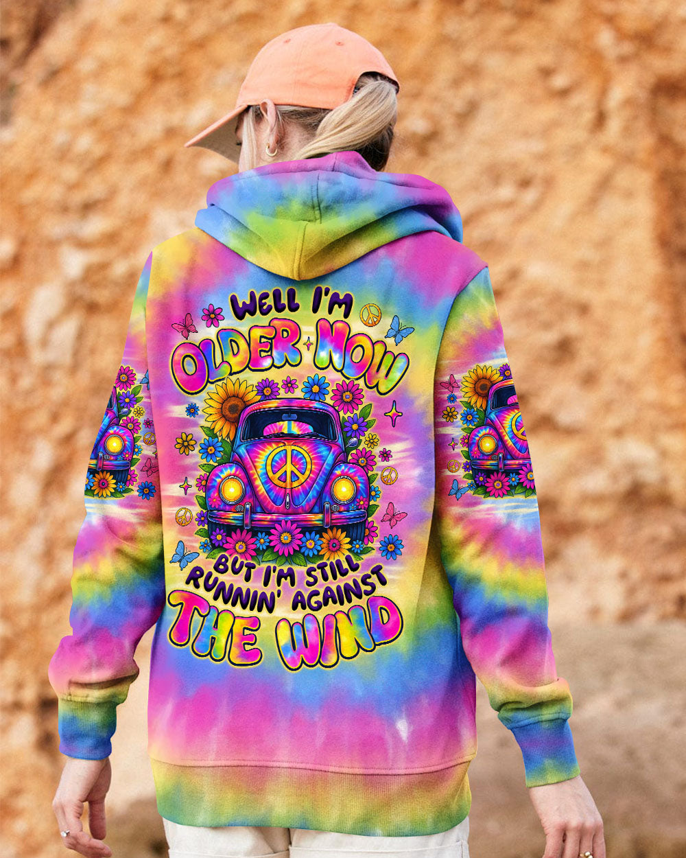 RUNNING AGAINST THE WIND TIE DYE ALL OVER PRINT - TYTM3006251