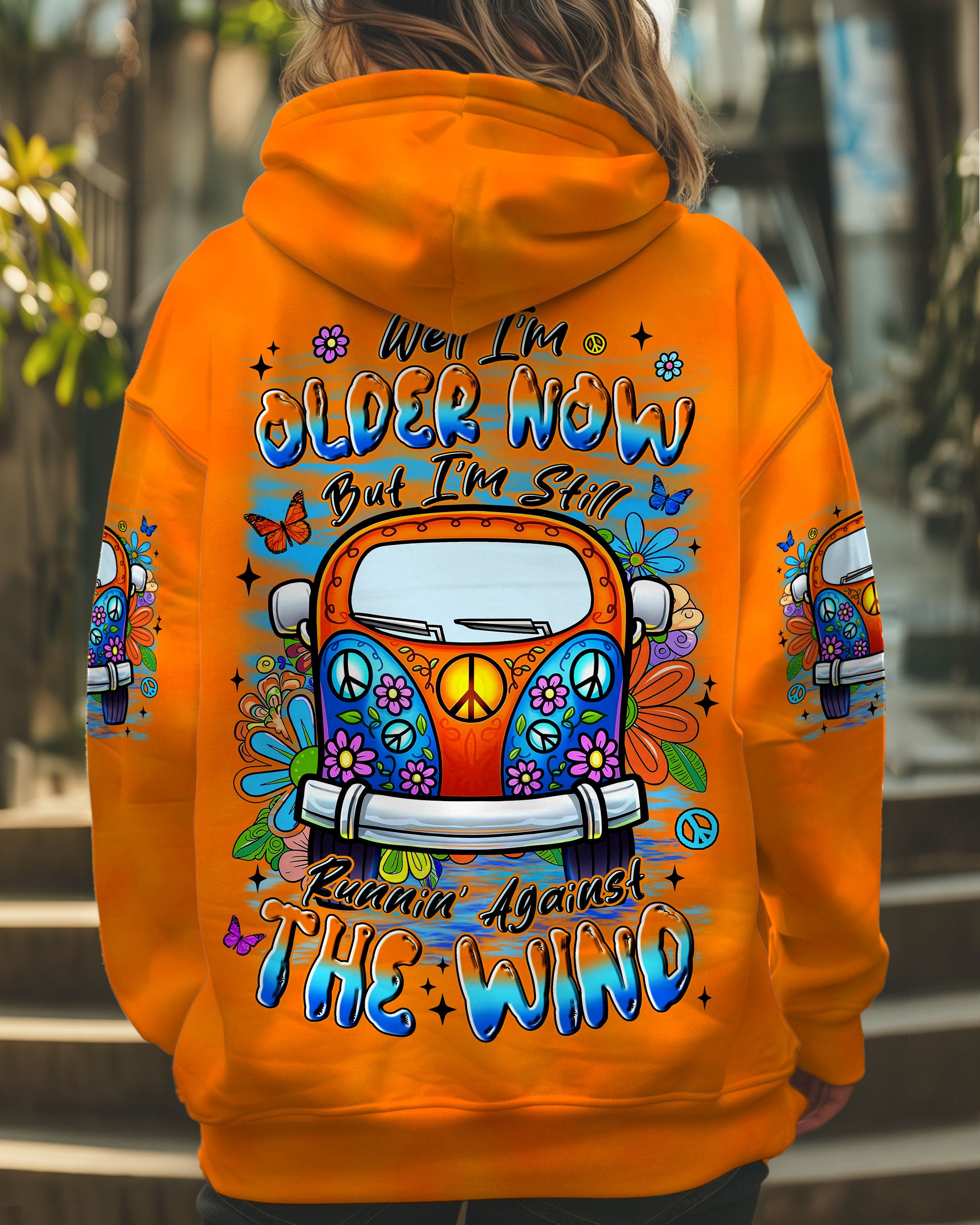 RUNNING AGAINST THE WIND CAR ALL OVER PRINT - YHLN1308252