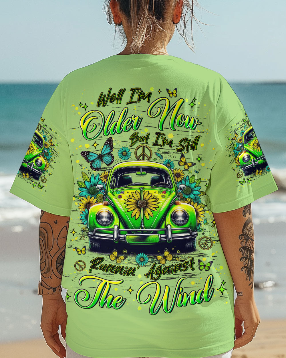 RUNNING AGAINST THE WIND CAR ALL OVER PRINT - YHLN2805252