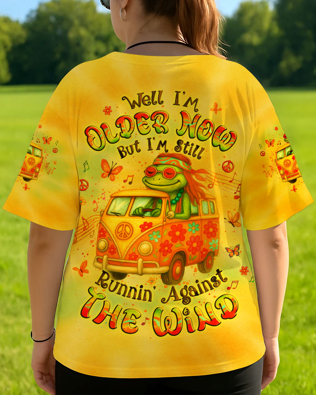 RUNNING AGAINST THE WIND CAR TIE DYE ALL OVER PRINT - YHLT1205251