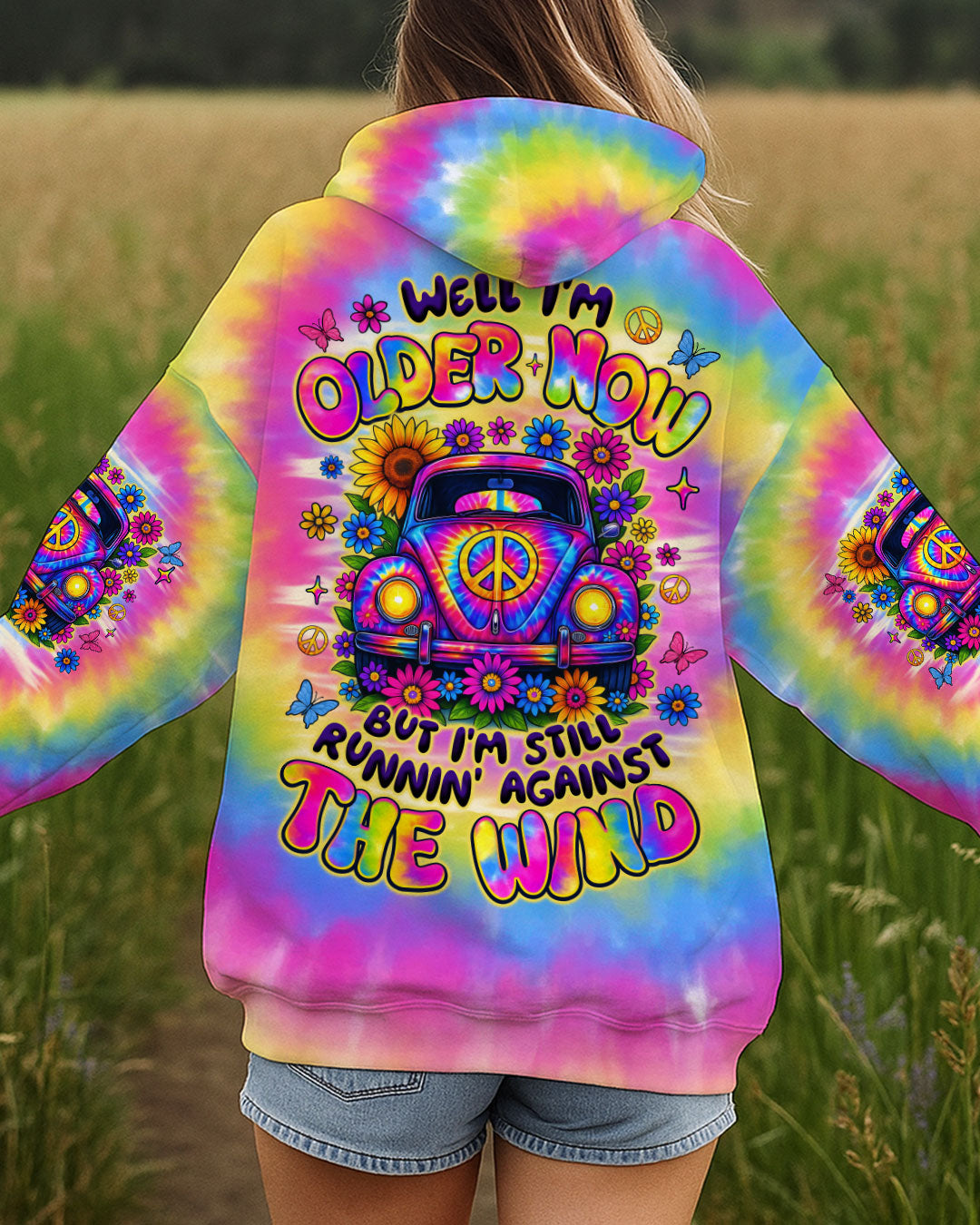 RUNNING AGAINST THE WIND TIE DYE ALL OVER PRINT - TYTM3006251