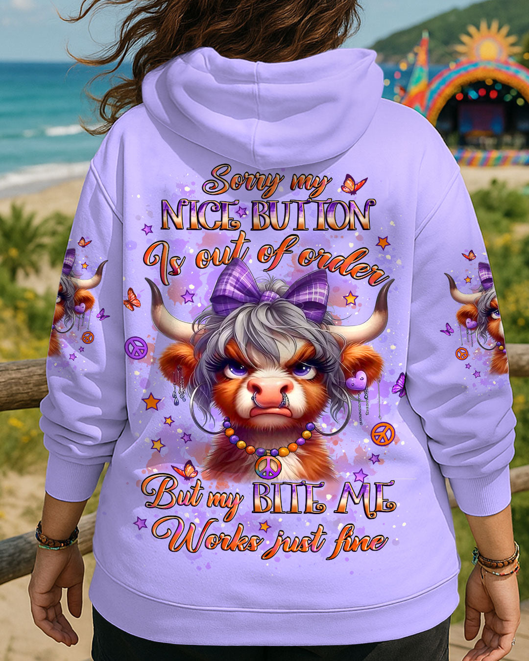 SORRY MY NICE BUTTON IS OUT OF ORDER ALL OVER PRINT - YHLT2907254