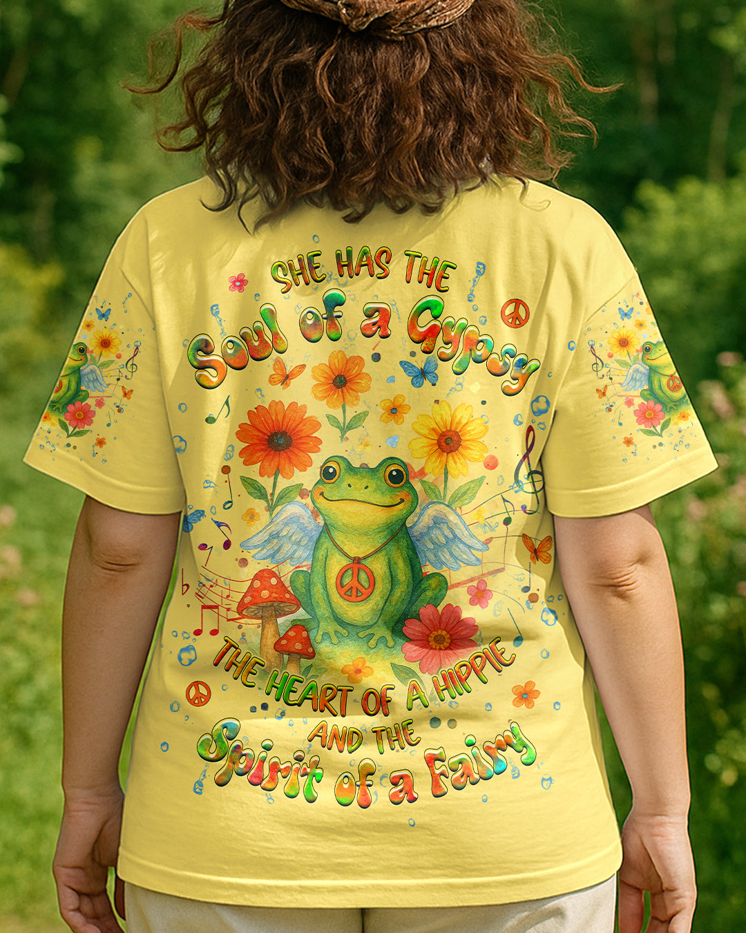 SPIRIT OF A FAIRY FROG ALL OVER PRINT - YHHG0605252
