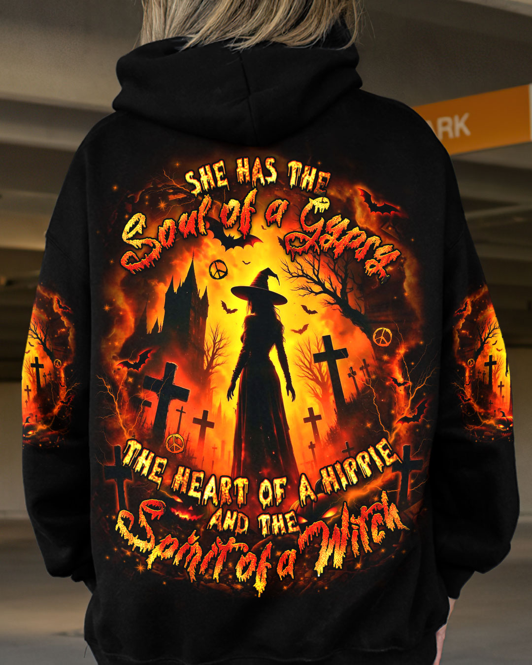 SPIRIT OF A WITCH HALLOWEEN ALL OVER PRINT - YHDU1106254