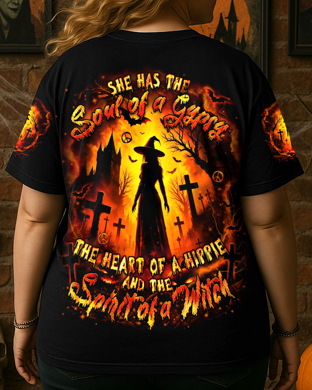 SPIRIT OF A WITCH HALLOWEEN ALL OVER PRINT - YHDU1106254