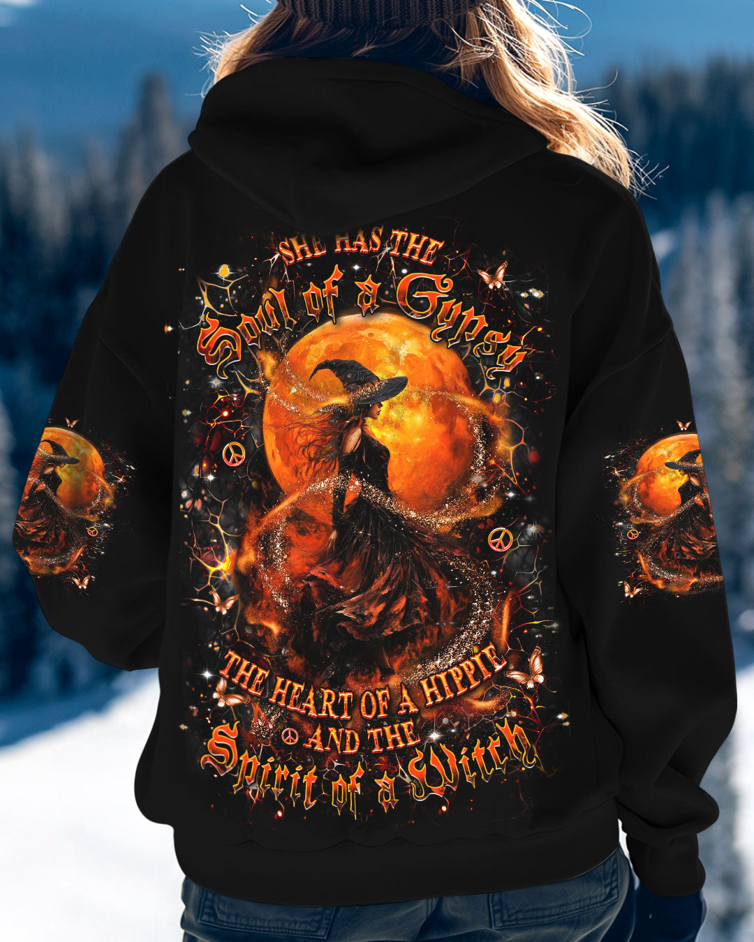 SPIRIT OF A WITCH HALLOWEEN ALL OVER PRINT - YHDU2506254