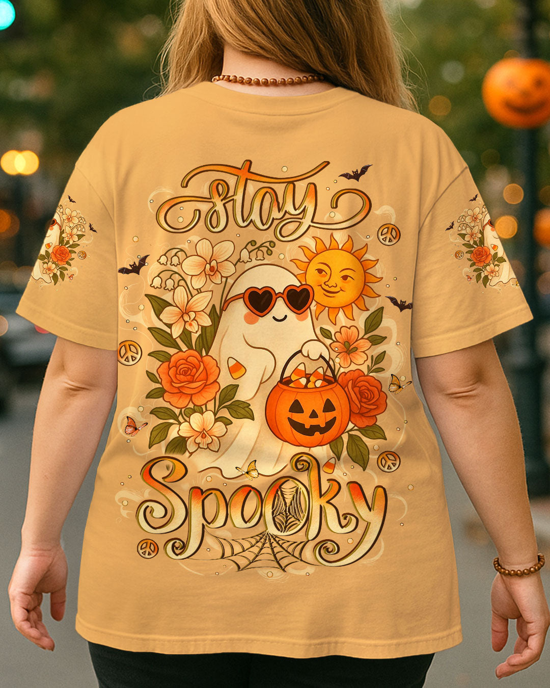 STAY SPOOKY BOO HALLOWEEN ALL OVER PRINT - YHLT2407251