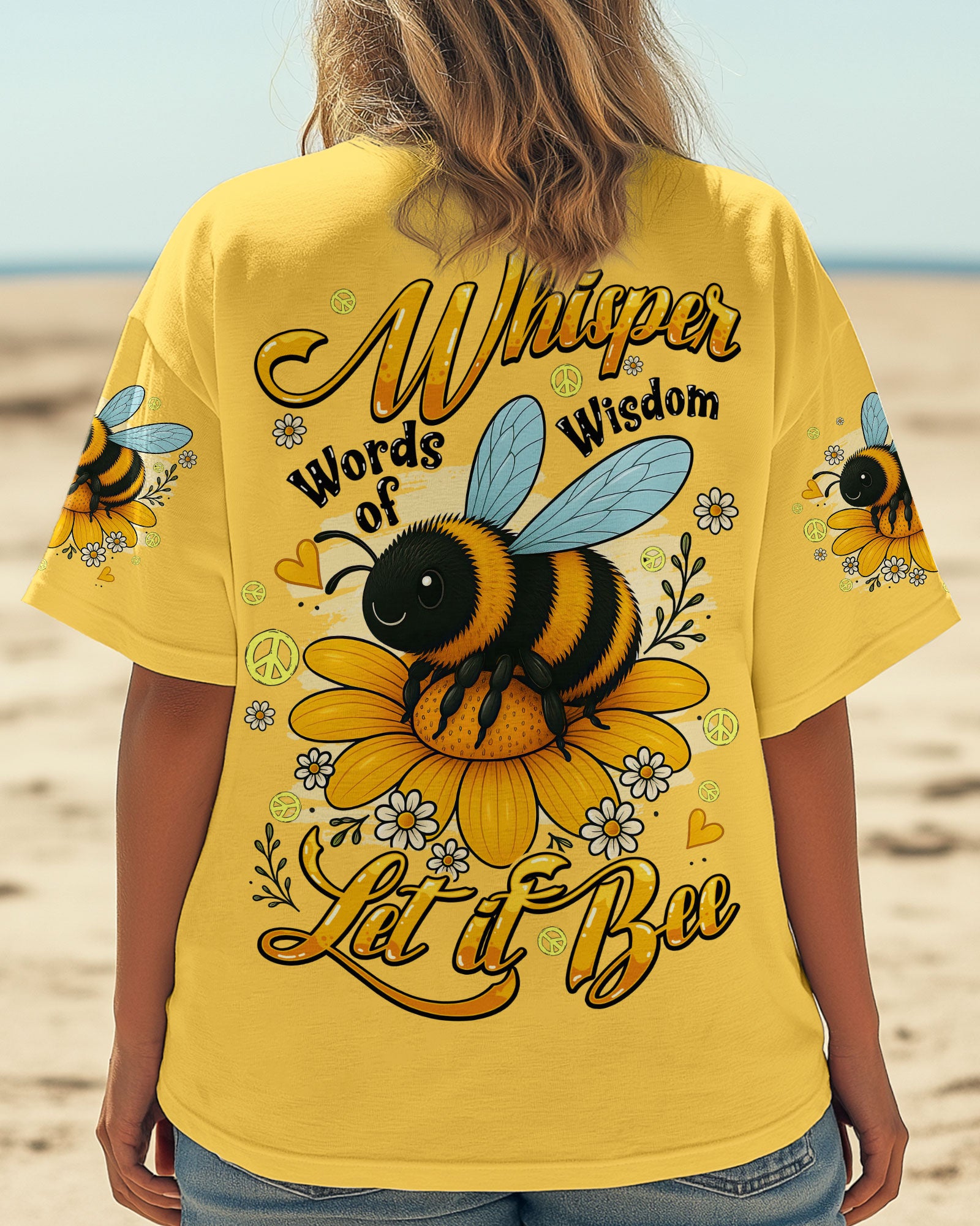 WHISPER WORDS OF WISDOM LET IT BEE ALL OVER PRINT - TYQY1906252