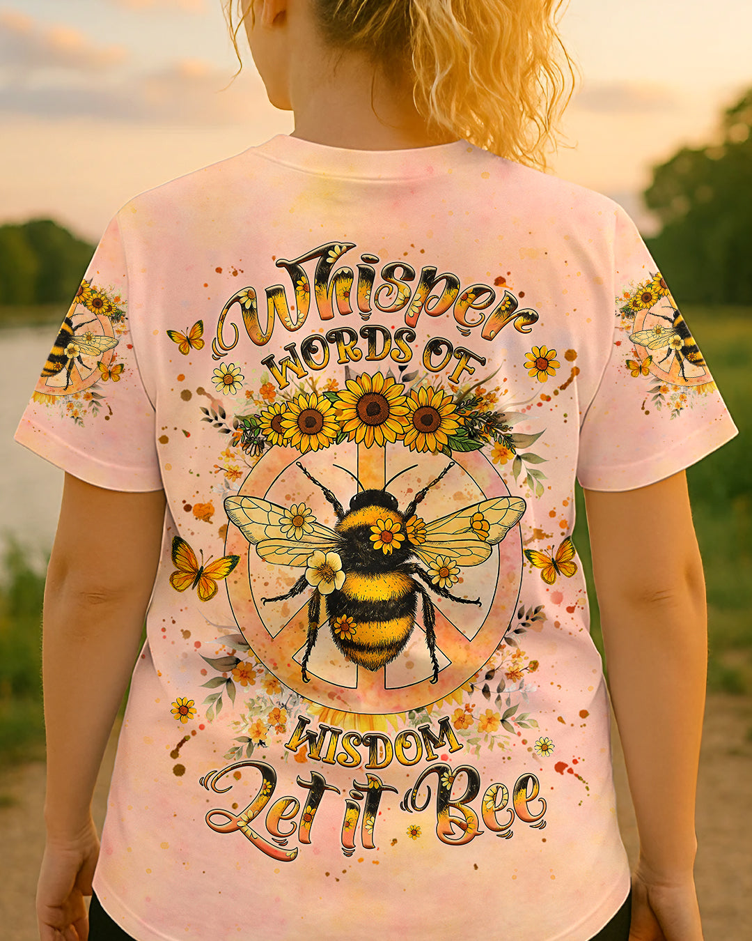 WHISPER WORDS OF WISDOM LET IT BEE ALL OVER PRINT - YHHG2406253