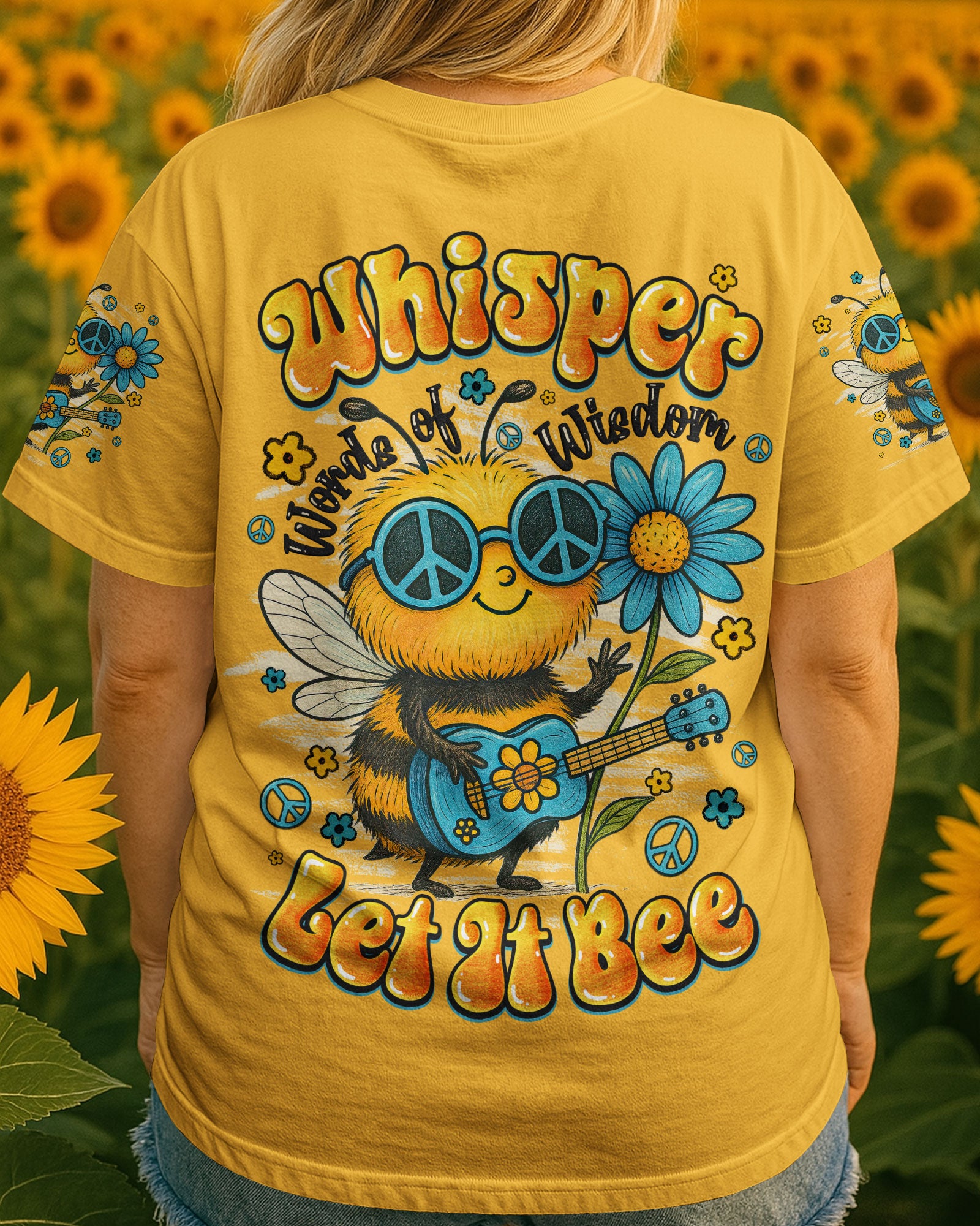 WHISPER WORDS OF WISDOM LET IT BEE ALL OVER PRINT - TYQY0207254