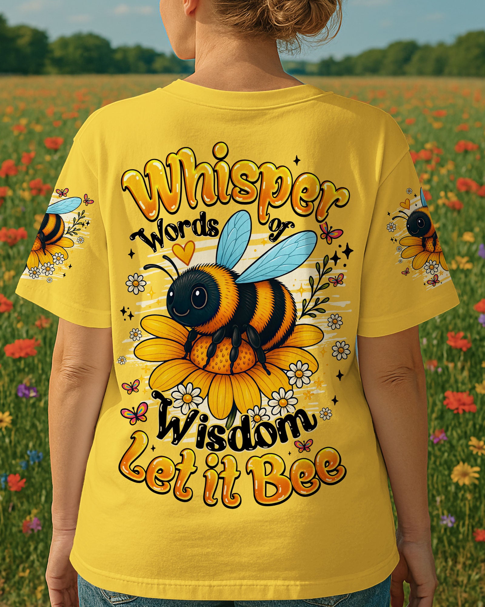 WHISPER WORDS OF WISDOM LET IT BEE ALL OVER PRINT - TYQY0707254