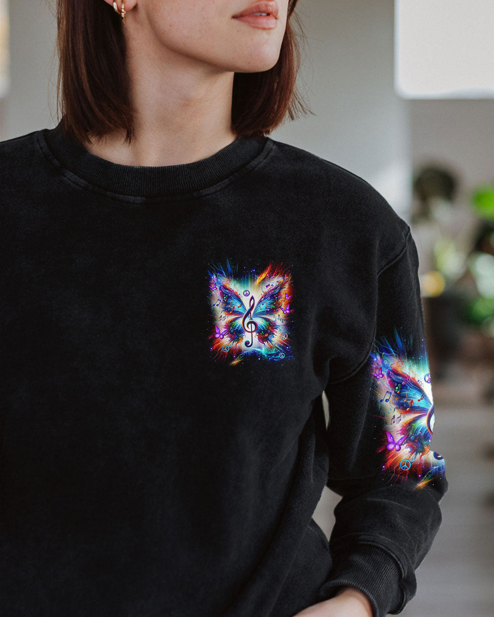 WHISPER WORDS OF WISDOM LET IT BE BUTTERFLY ALL OVER PRINT - TLNZ3103253