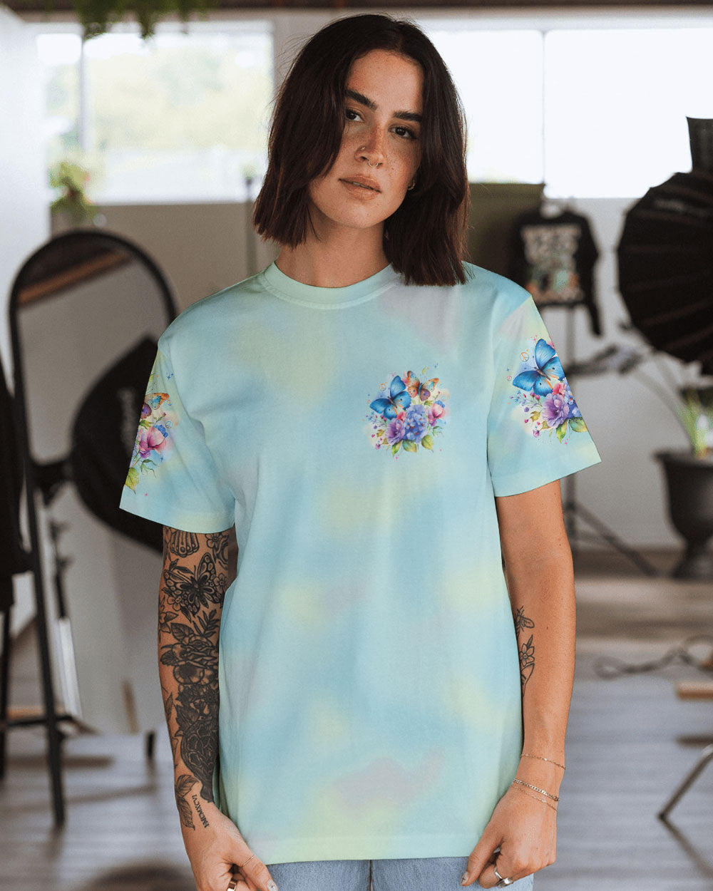 SPIRIT OF A BUTTERFLY ALL OVER PRINT - TYTD1001241