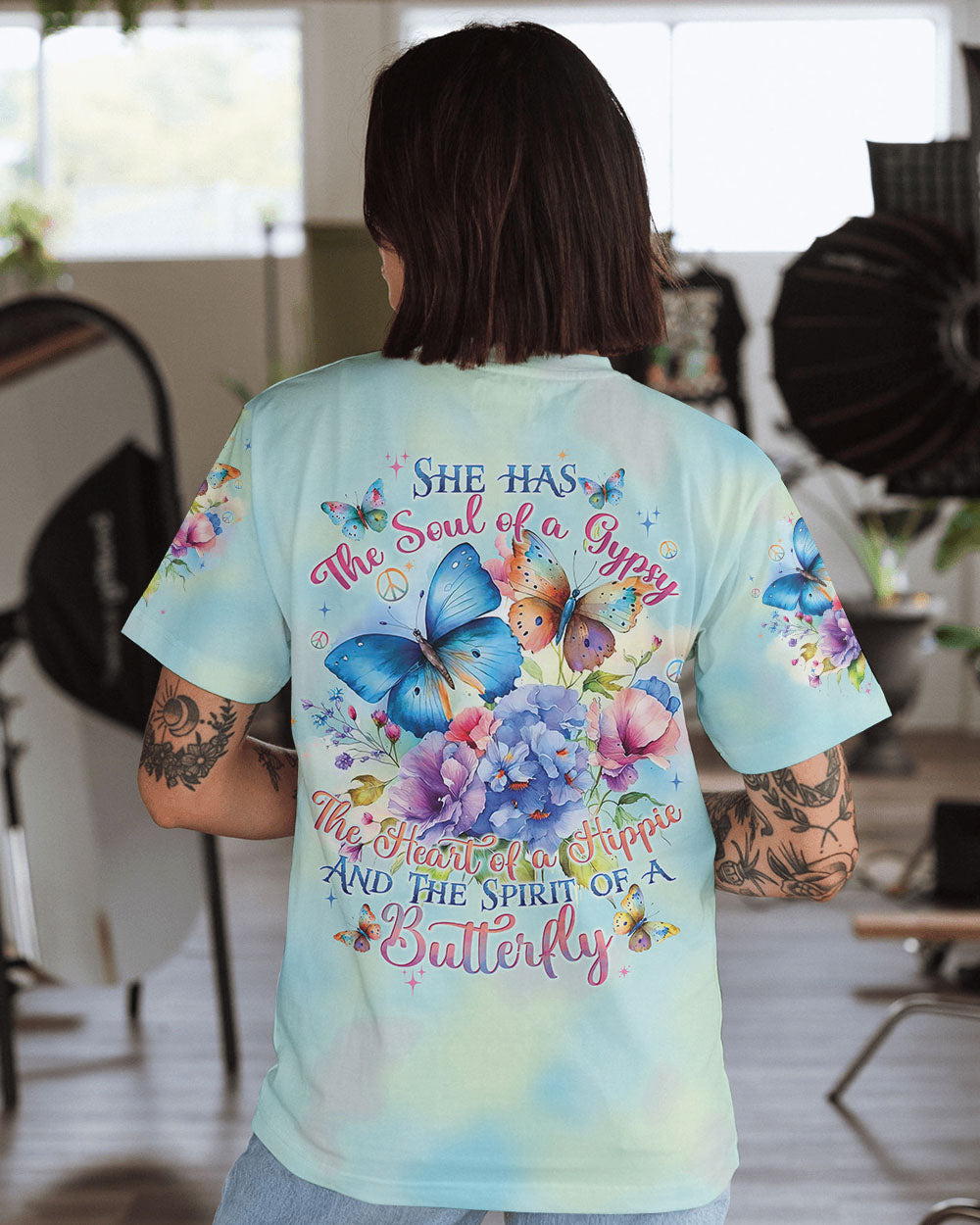 SPIRIT OF A BUTTERFLY ALL OVER PRINT - TYTD1001241