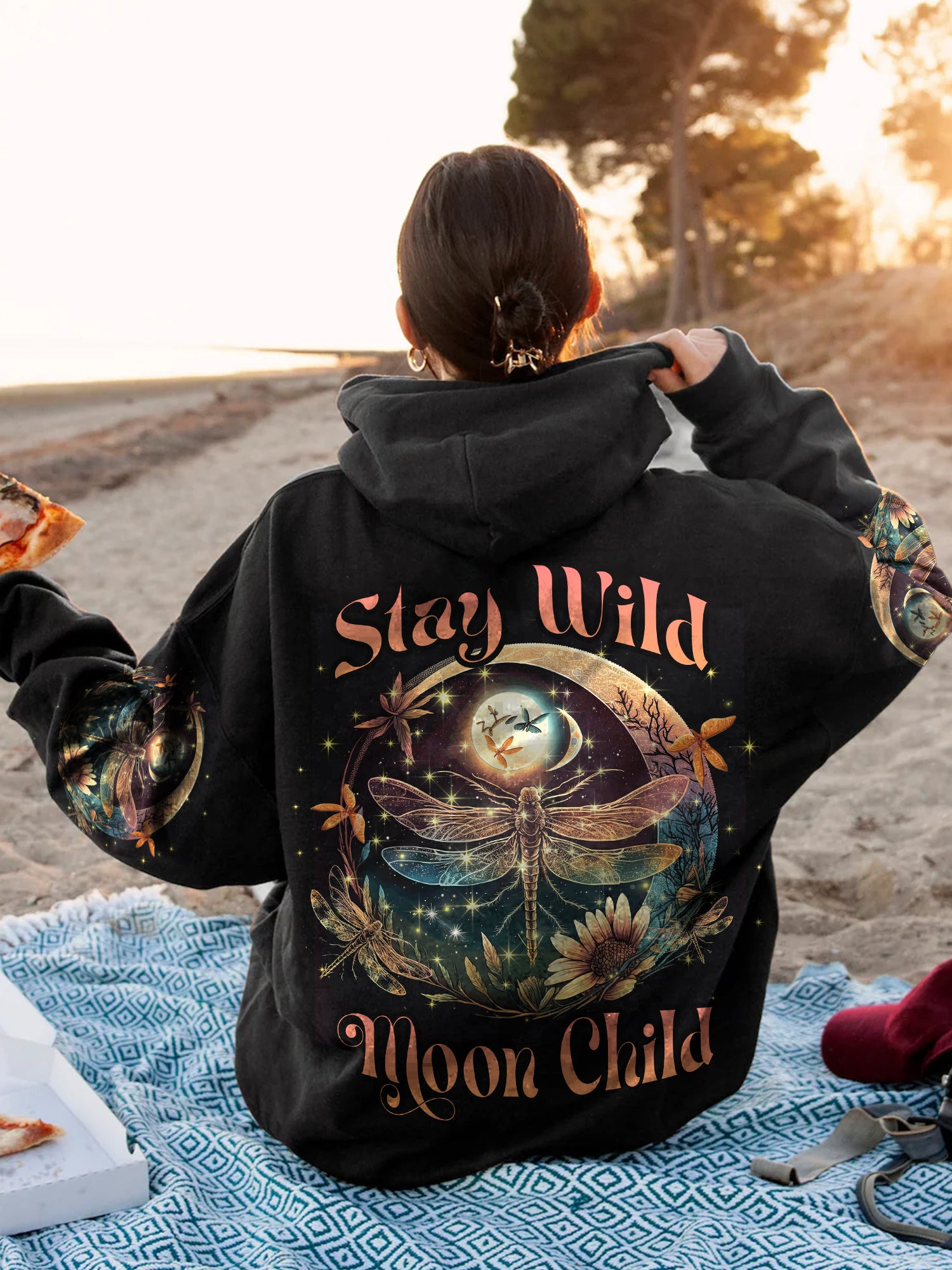 STAY WILD MOON CHILD ALL OVER PRINT - TYTD0404233