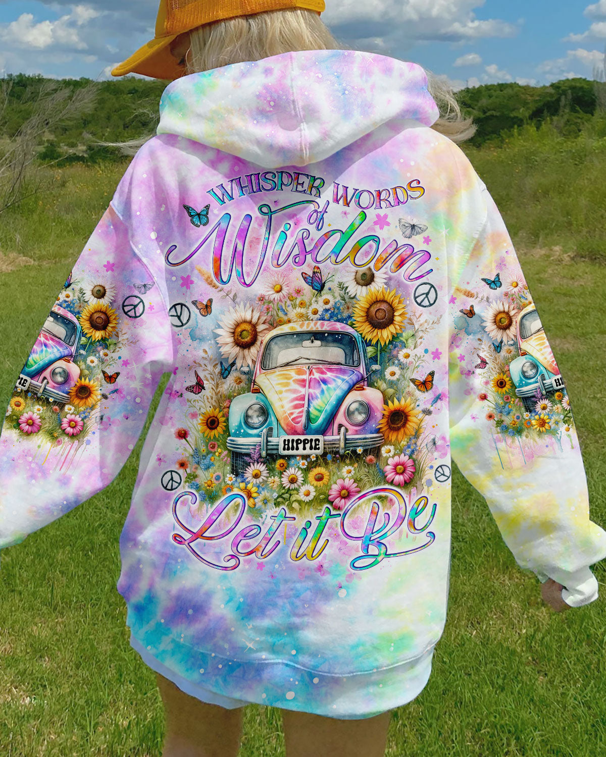 WHISPER WORDS OF WISDOM FLORAL CAR ALL OVER PRINT - TLNO3011231