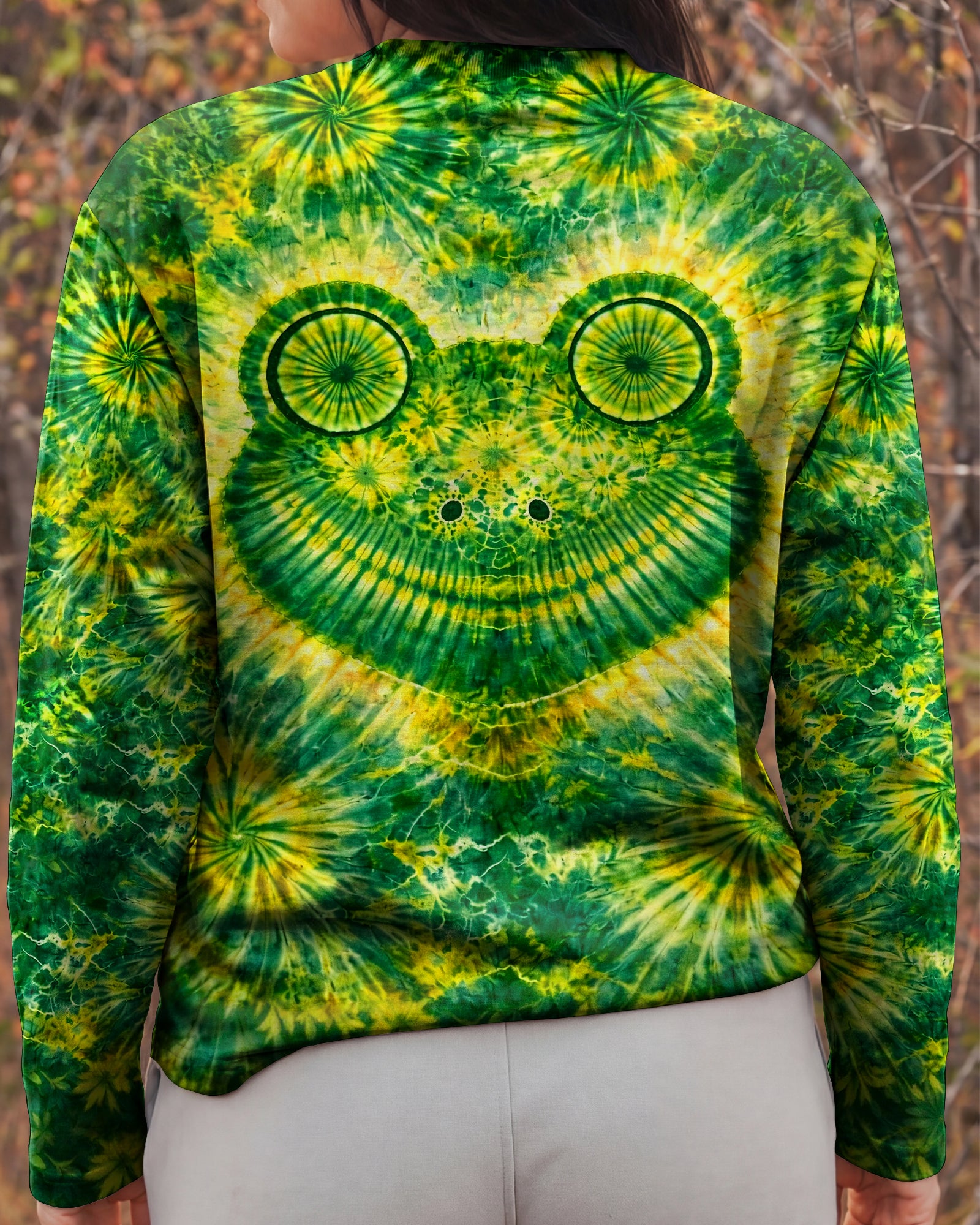 HIPPIE FROG SWIRL ALL OVER PRINT - TLHG2303262