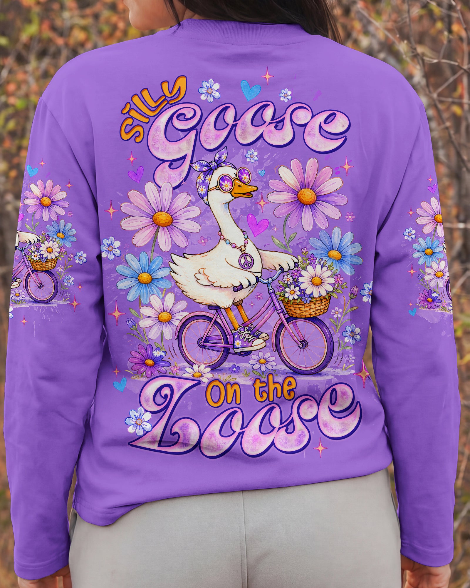 SILLY GOOSE ON THE LOOSE ALL OVER PRINT - TLTW1107261