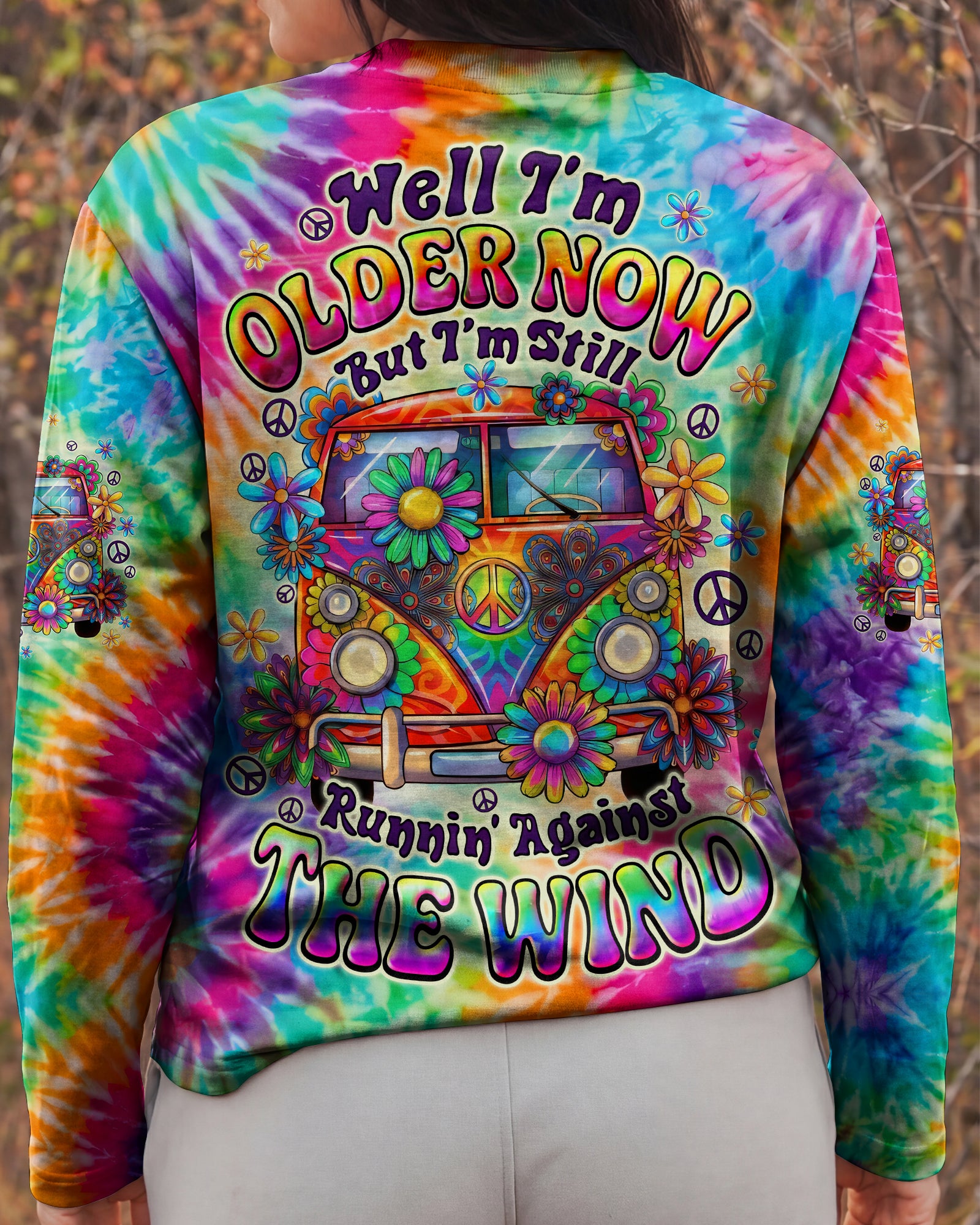 RUNNING AGAINST THE WIND ALL OVER PRINT - TYQY2403261