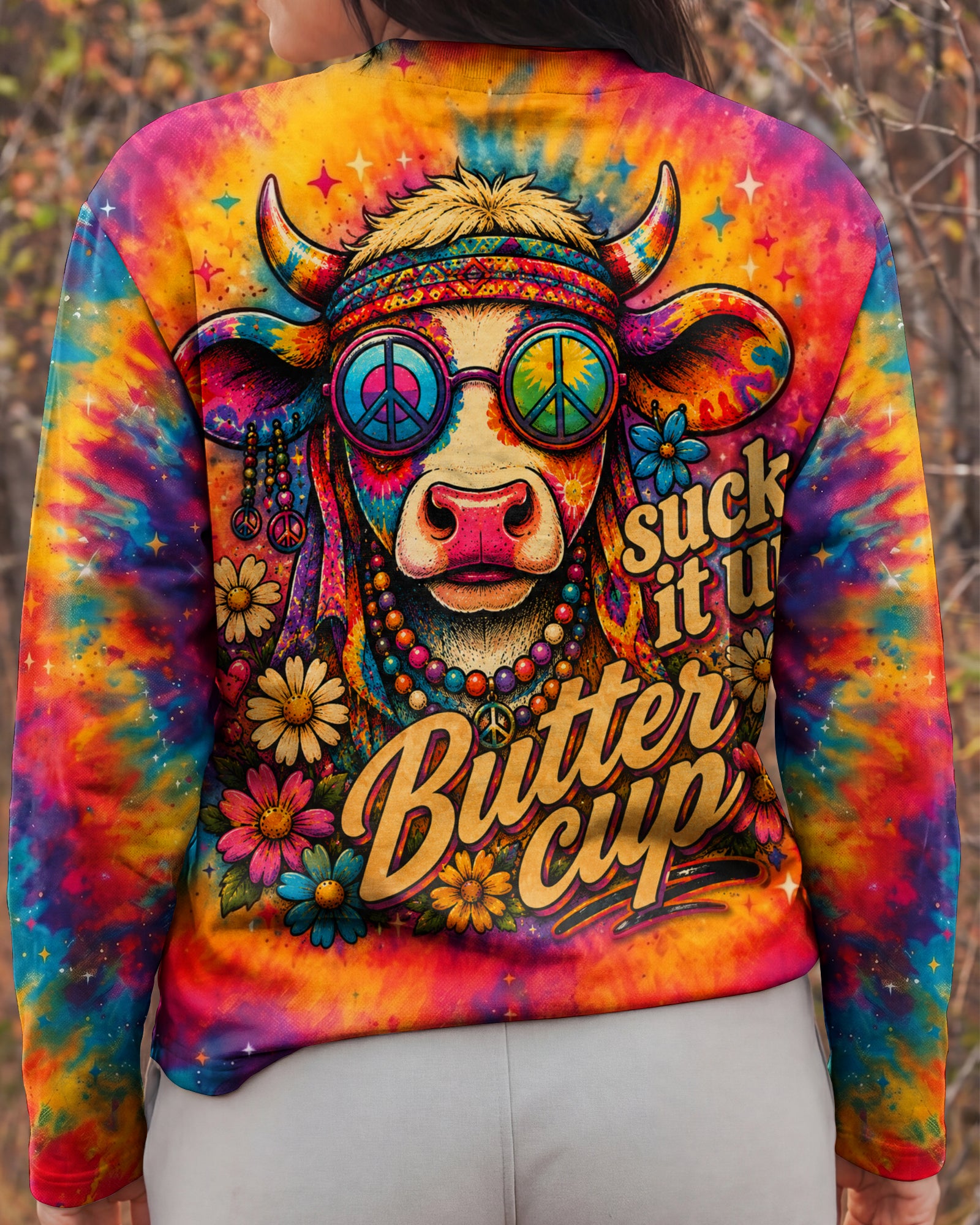 SUCK IT UP BUTTERCUP COW ALL OVER PRINT - TLNO2805262