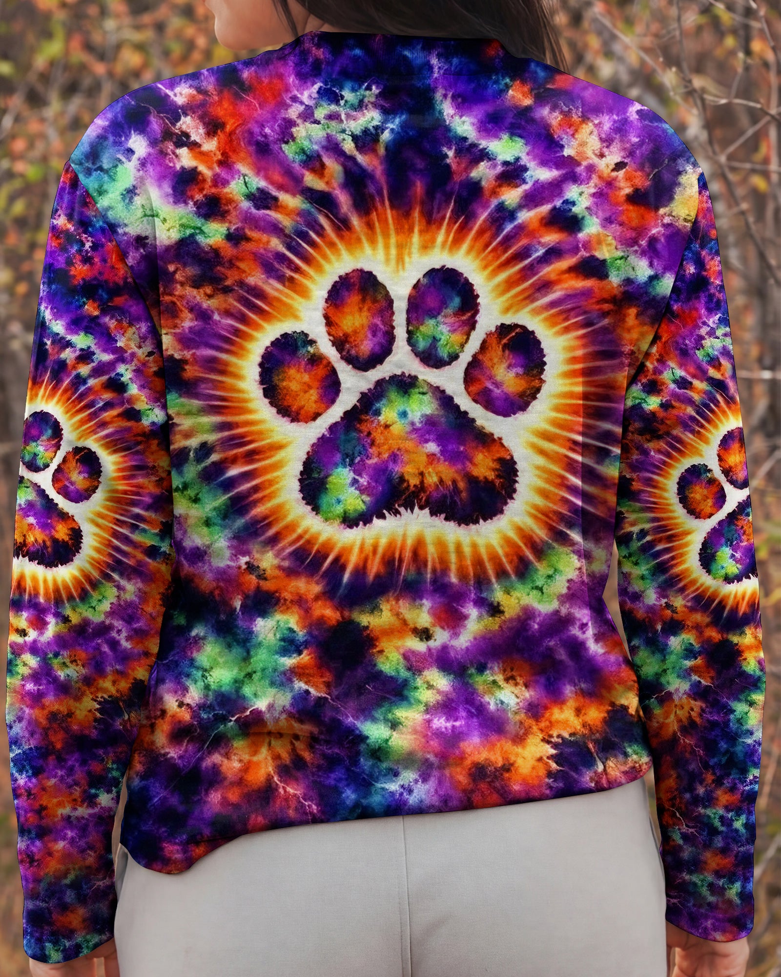 PRISMATIC REBEL PAW ALL OVER PRINT - YHHG2302262