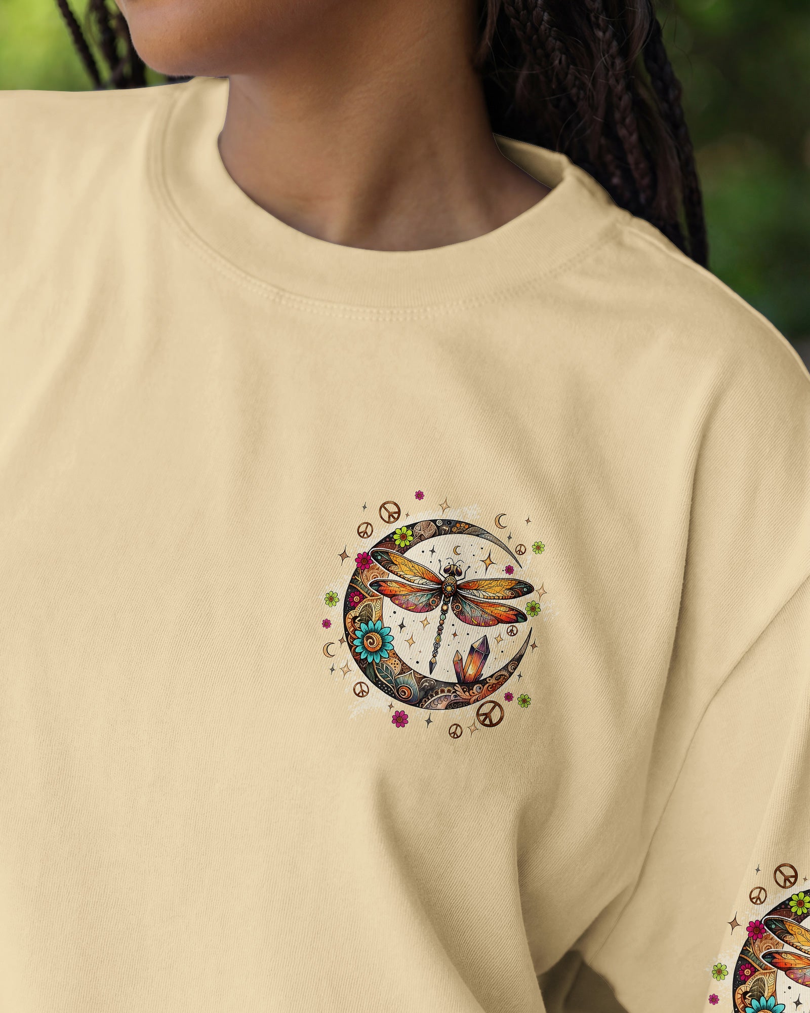 THE MOON SEES YOUR SOUL DRAGONFLY ALL OVER PRINT - TYQY0402261