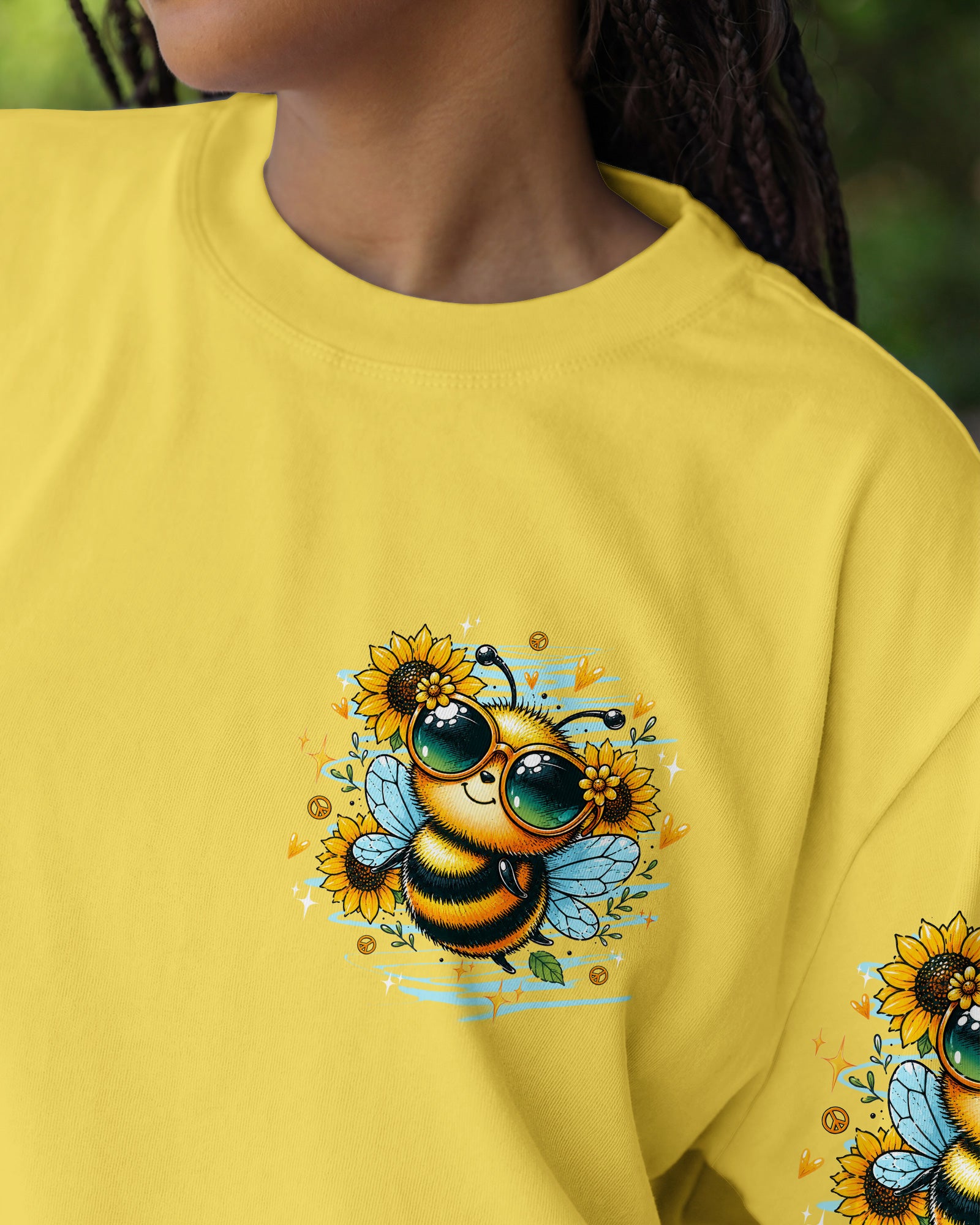 BEE HUMBLE BEE KIND BEE ALL OVER PRINT - TLTW0707264