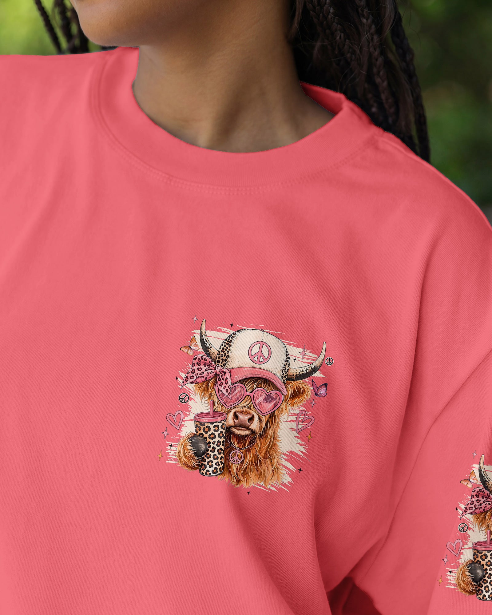 SUCK IT UP BUTTERCUP HIGHLAND COW ALL OVER PRINT - TYLN0608261