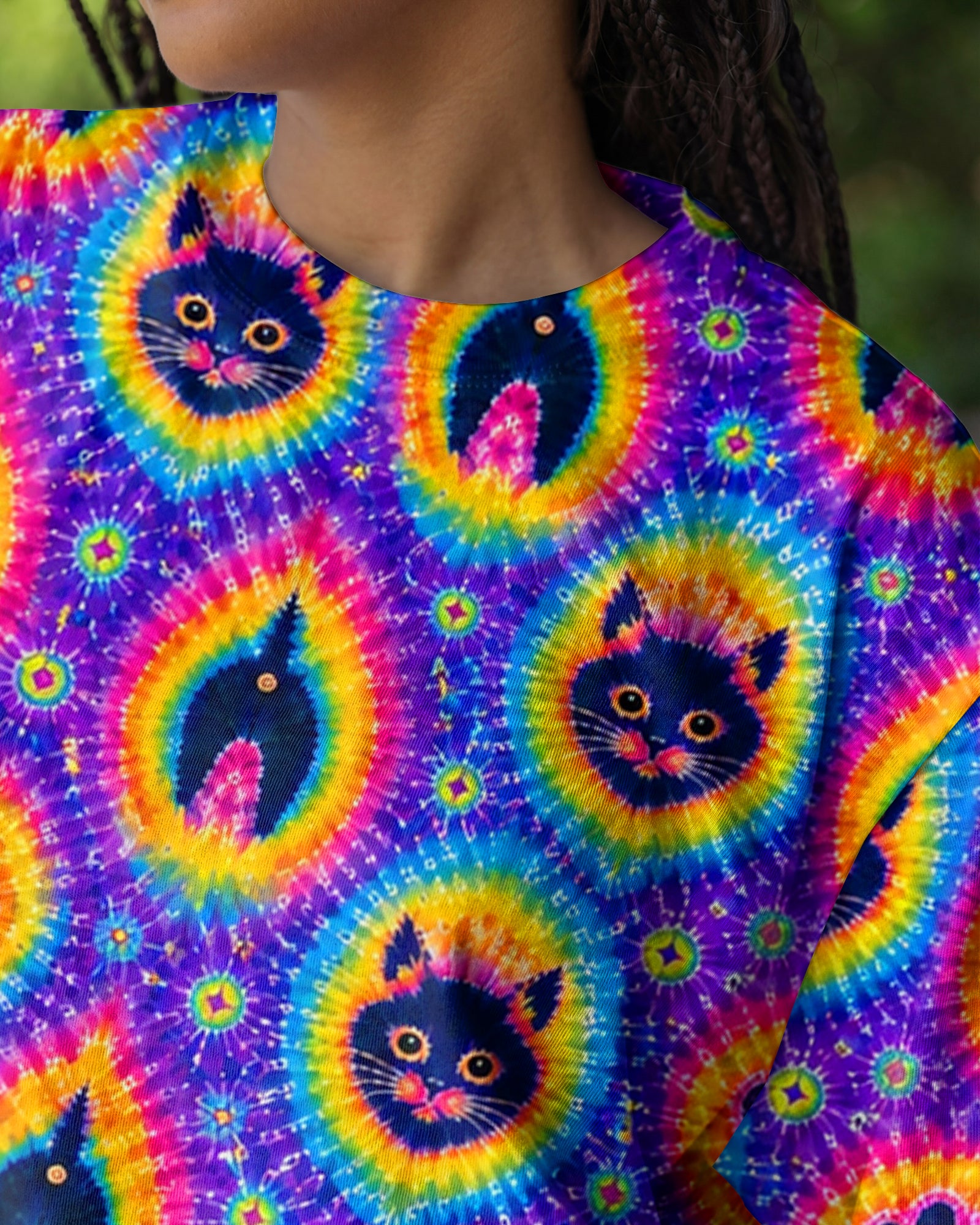 FUNNY CAT PAW PRINT ALL OVER PRINT - TLHN0907261