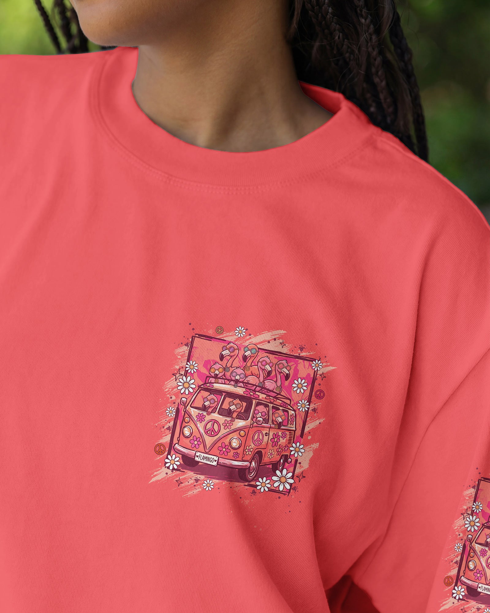 LET'S GO GIRLS FLAMINGO ALL OVER PRINT - TYLN0707263
