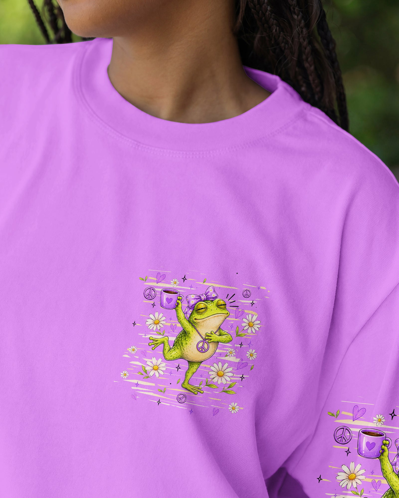 FIRST OF ALL JESUS THINKS FROG ALL OVER PRINT  - TLHN0307262