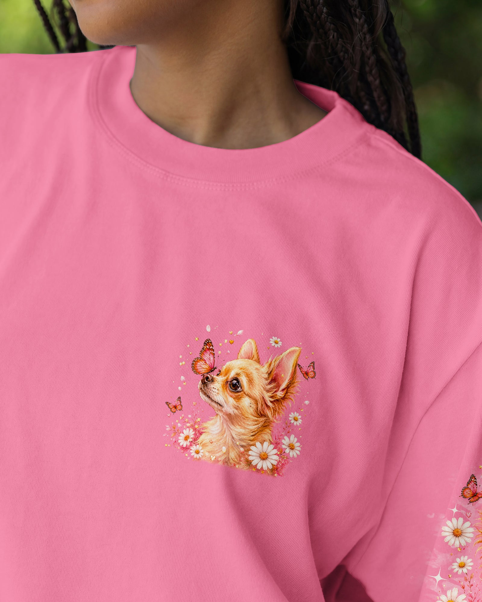 I BELIEVE THERE ARE ANGELS AMONG US CHIHUAHUA DOG ALL OVER PRINT - TLNO2105262