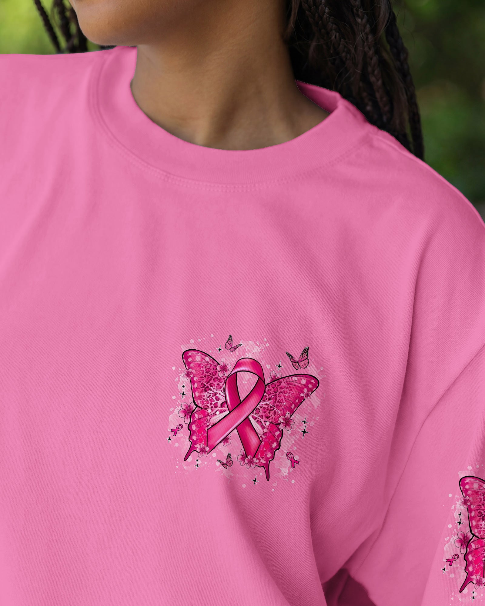 IN OCTOBER WE WEAR PINK HALLOWEEN BOO ALL OVER PRINT - TYLN1707263