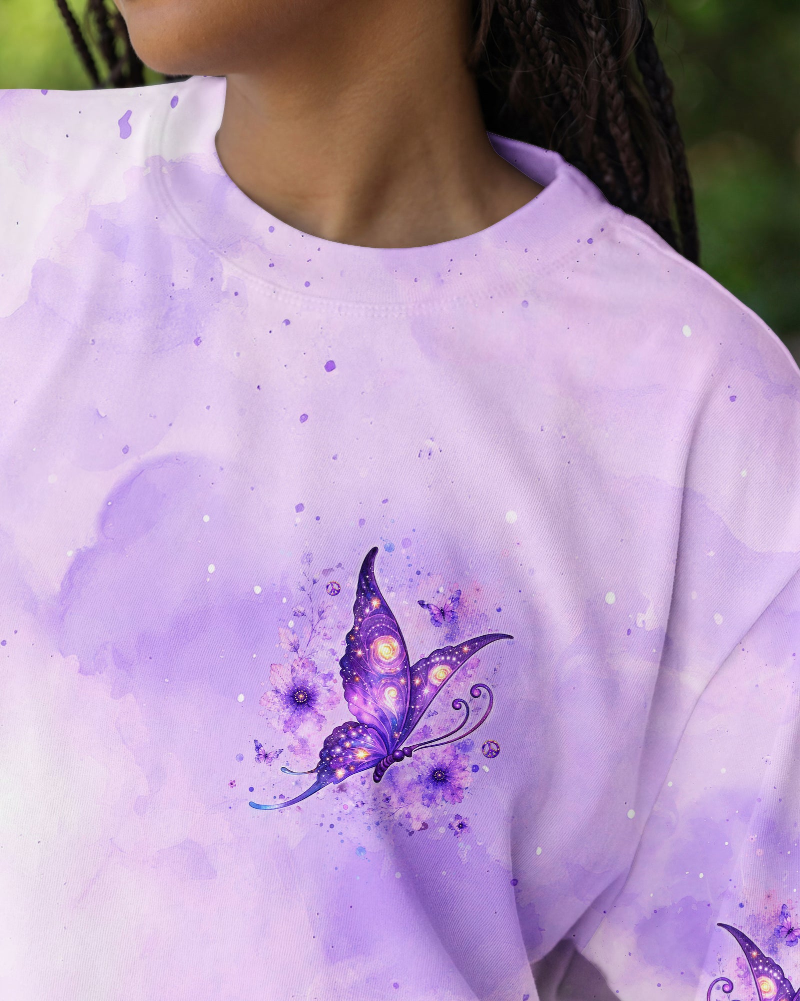 I BELIEVE THERE ARE ANGELS AMONG US BUTTERFLY ALL OVER PRINT - TLHG2906264