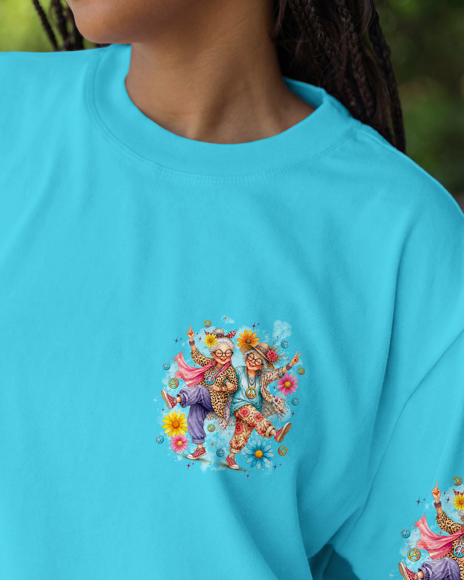 OLD HIPPIES ALL OVER PRINT - TYPQ3107262