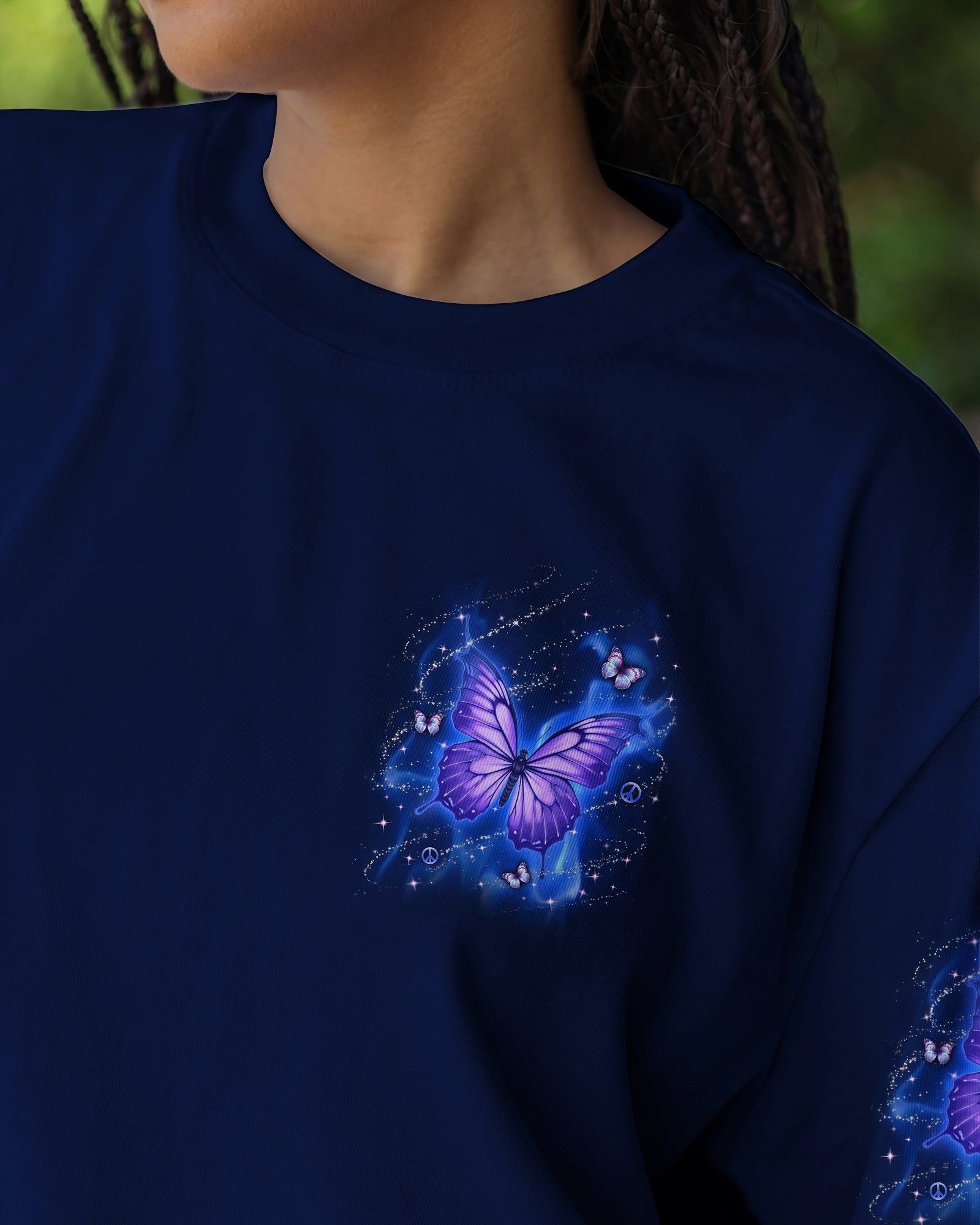 WHISPER WORDS OF WISDOM LET IT BE BUTTERFLY ALL OVER PRINT - TYLN0303263