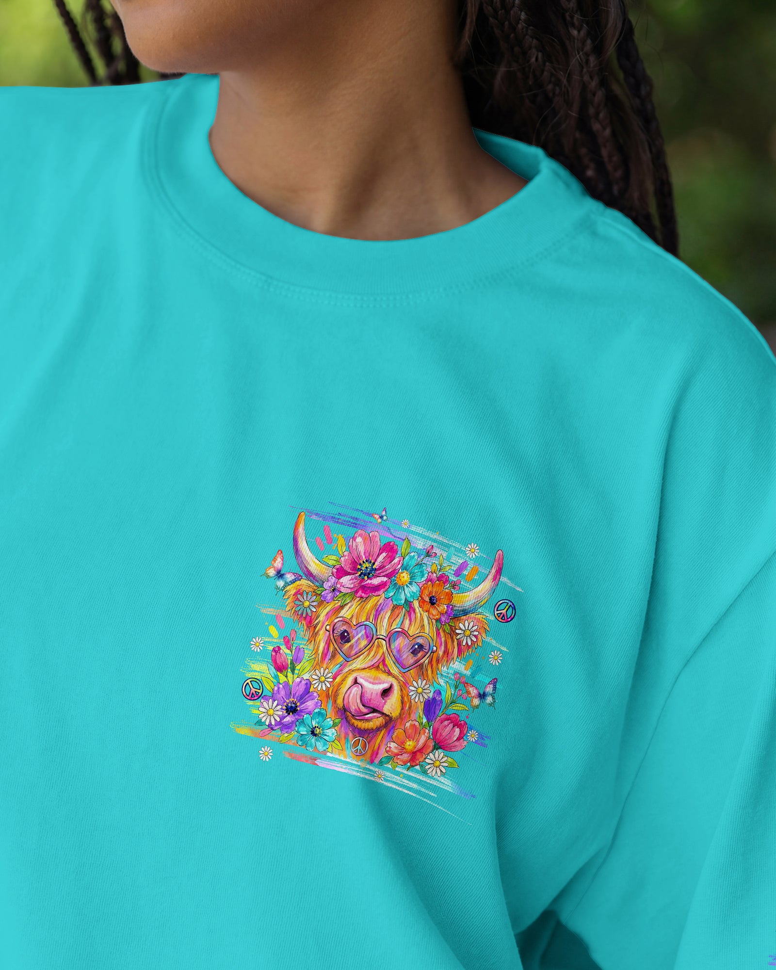 JUST A LITTLE MOOOODY COW ALL OVER PRINT - TYLN1106263