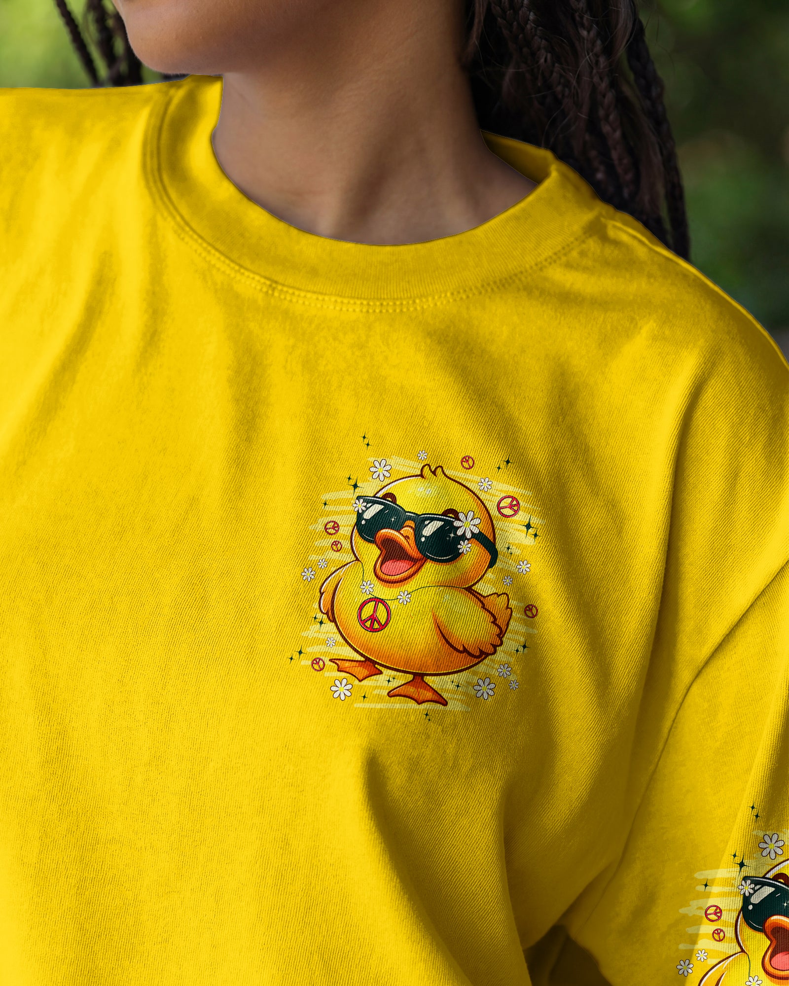 APPARENTLY I HAVE AN ATTITUDE WHO KNEW DUCK ALL OVER PRINT - TYPQ2302261